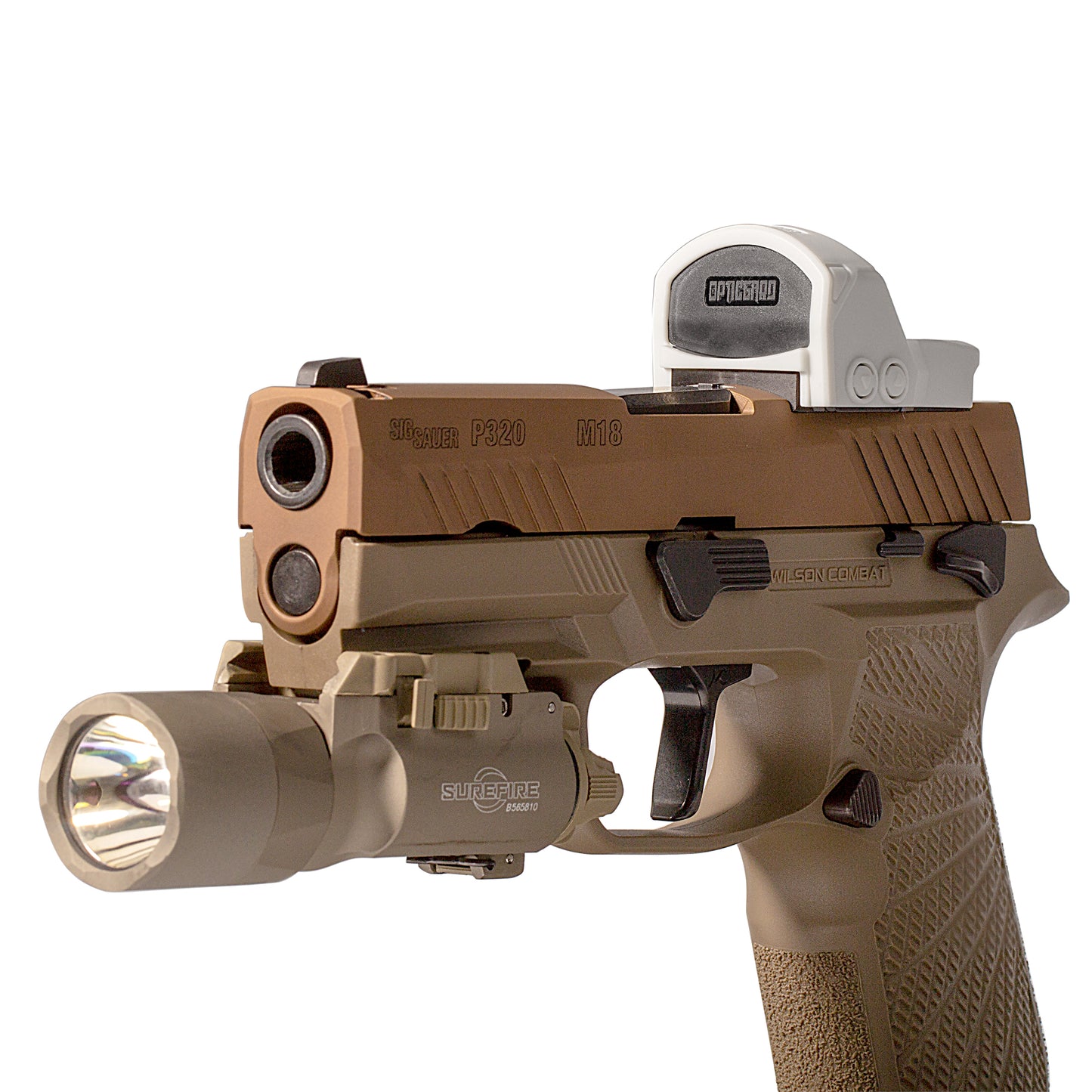 Sig Sauer® ROMEO1PRO Scope Cover Front Angle White