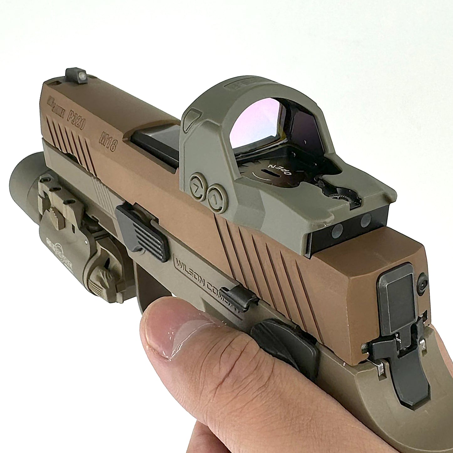 OpticGard Scope Cover for SIG Romeo1Pro OD Green