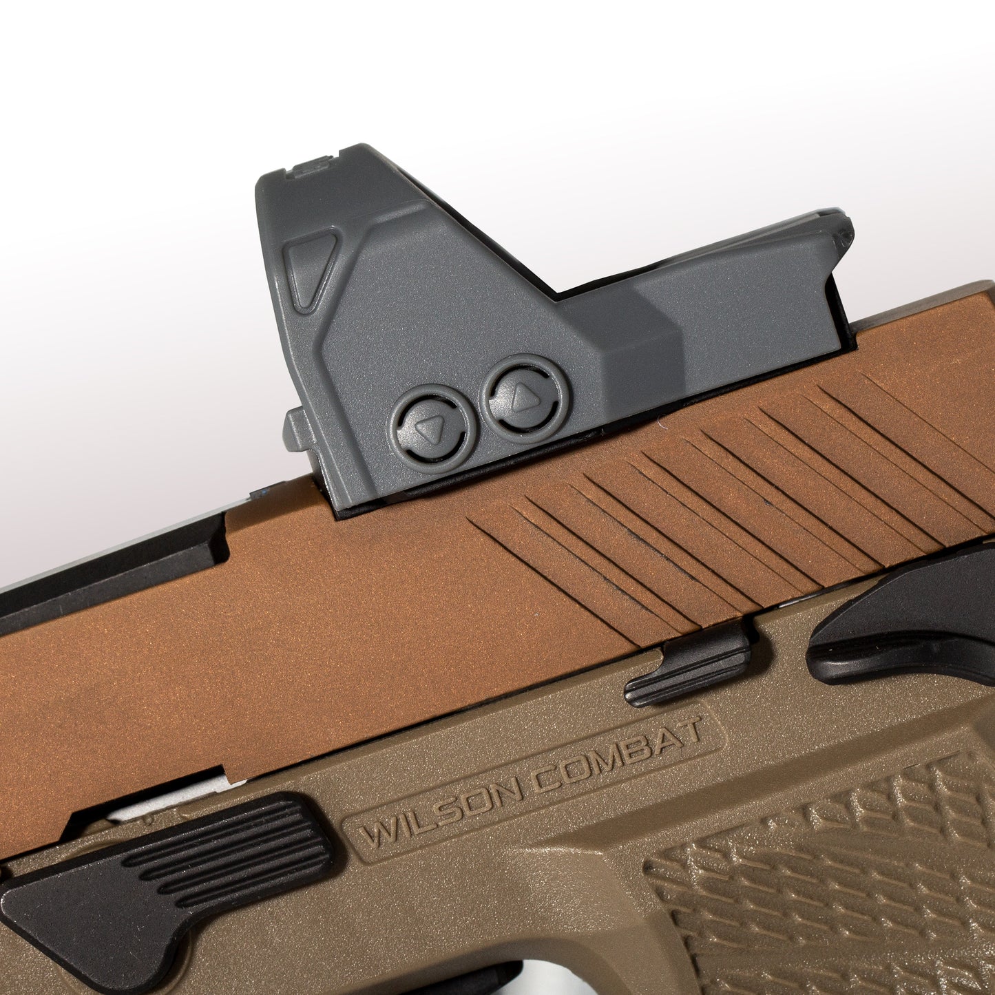 Sig Sauer® ROMEO1PRO OpticGard Scope Cover Side Angle Gunmetal Gray