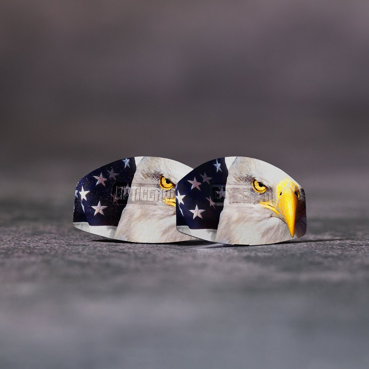 OpticGard Training Lens for Sig Sauer® ROMEO1PRO Bald Eagle with American Flag