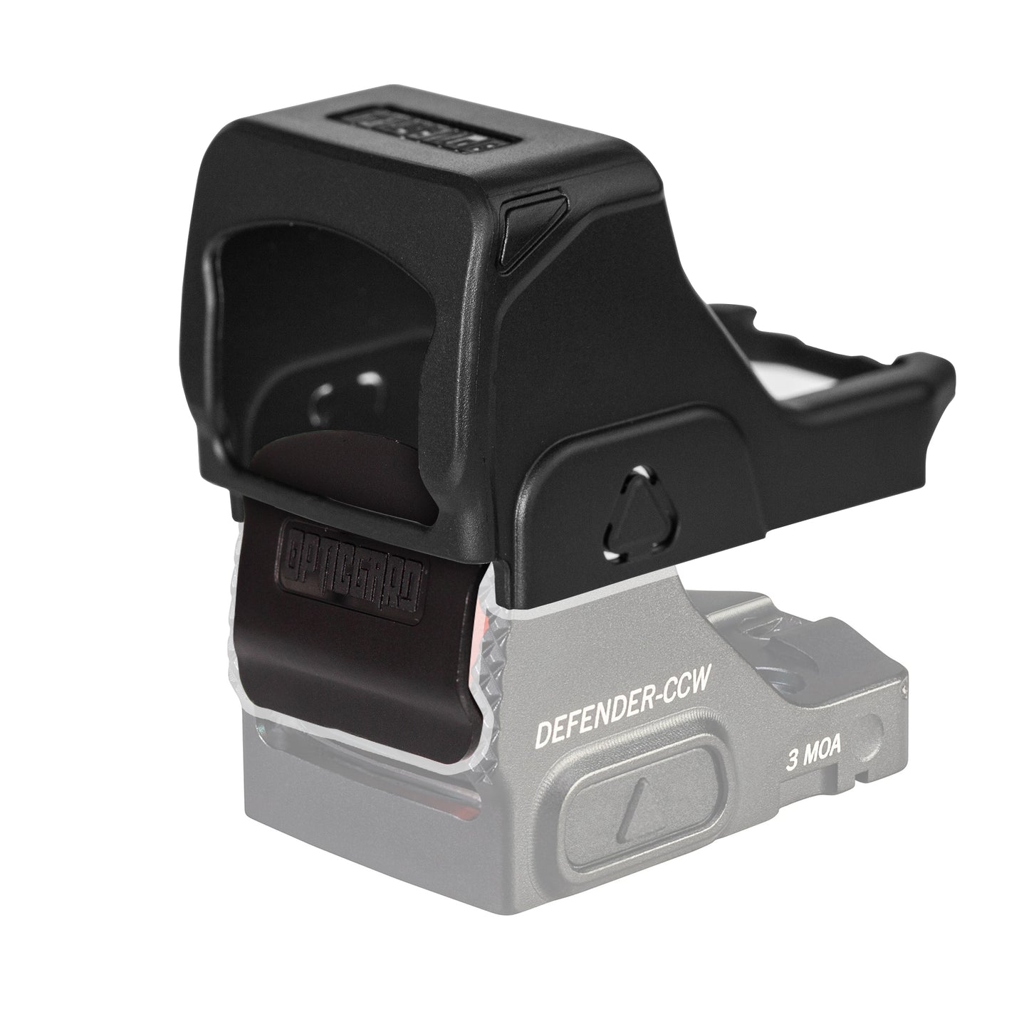 OpticGard Scope Cover for Vortex Defender CCW Black