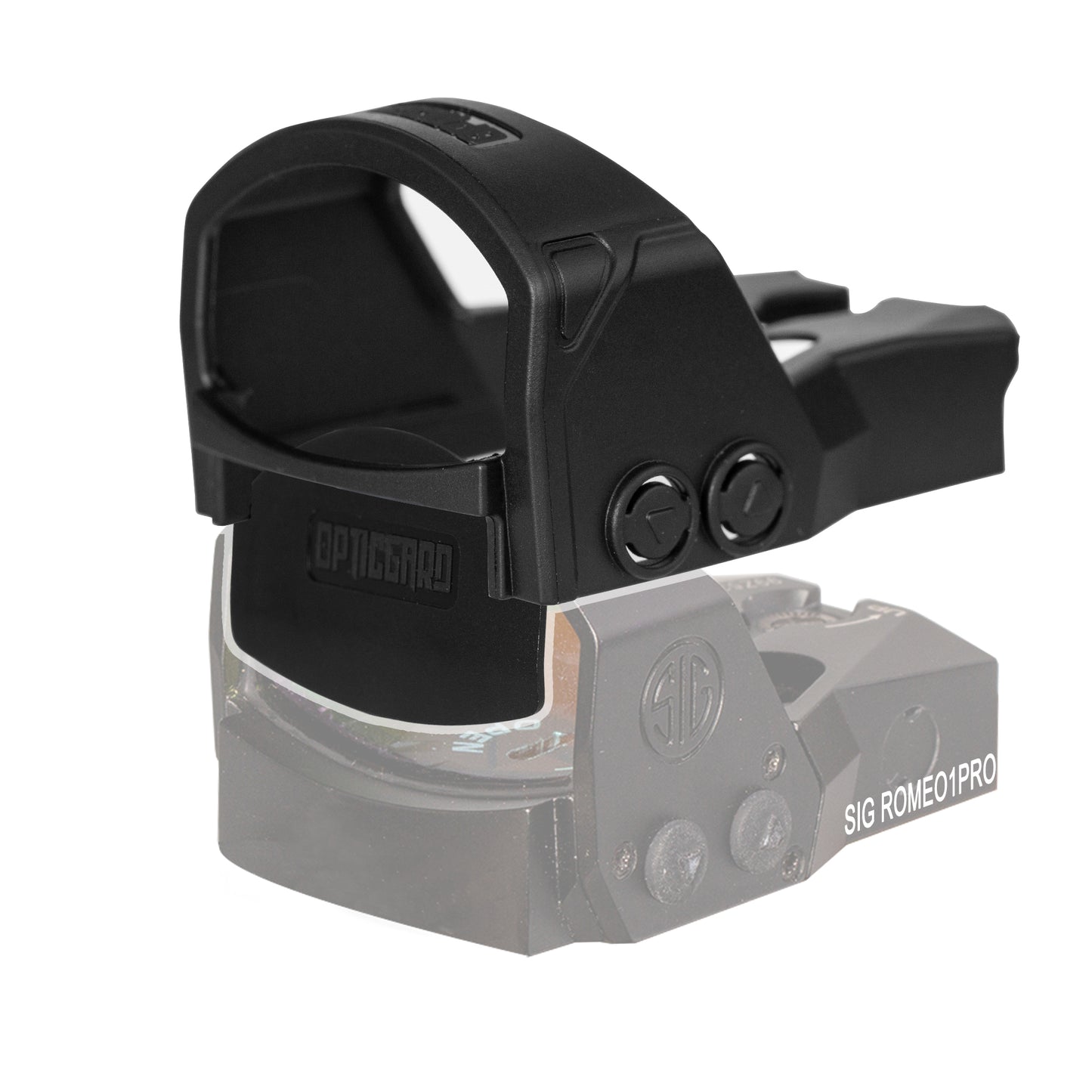 OpticGard Scope Cover for Sig Sauer® ROMEO1PRO Black