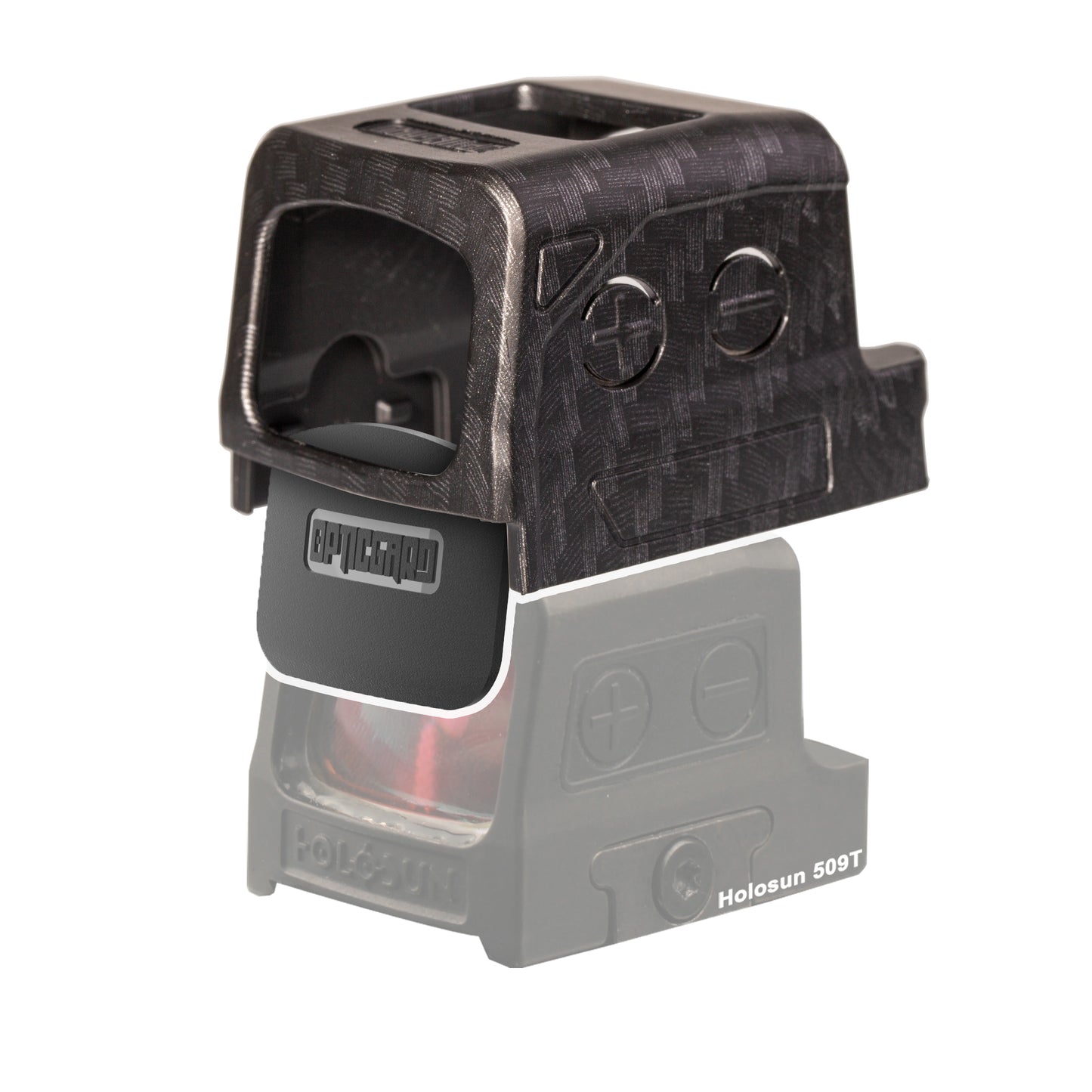 OpticGard Scope Cover for Holosun® 509T - OpticGard® Carbon Fiber