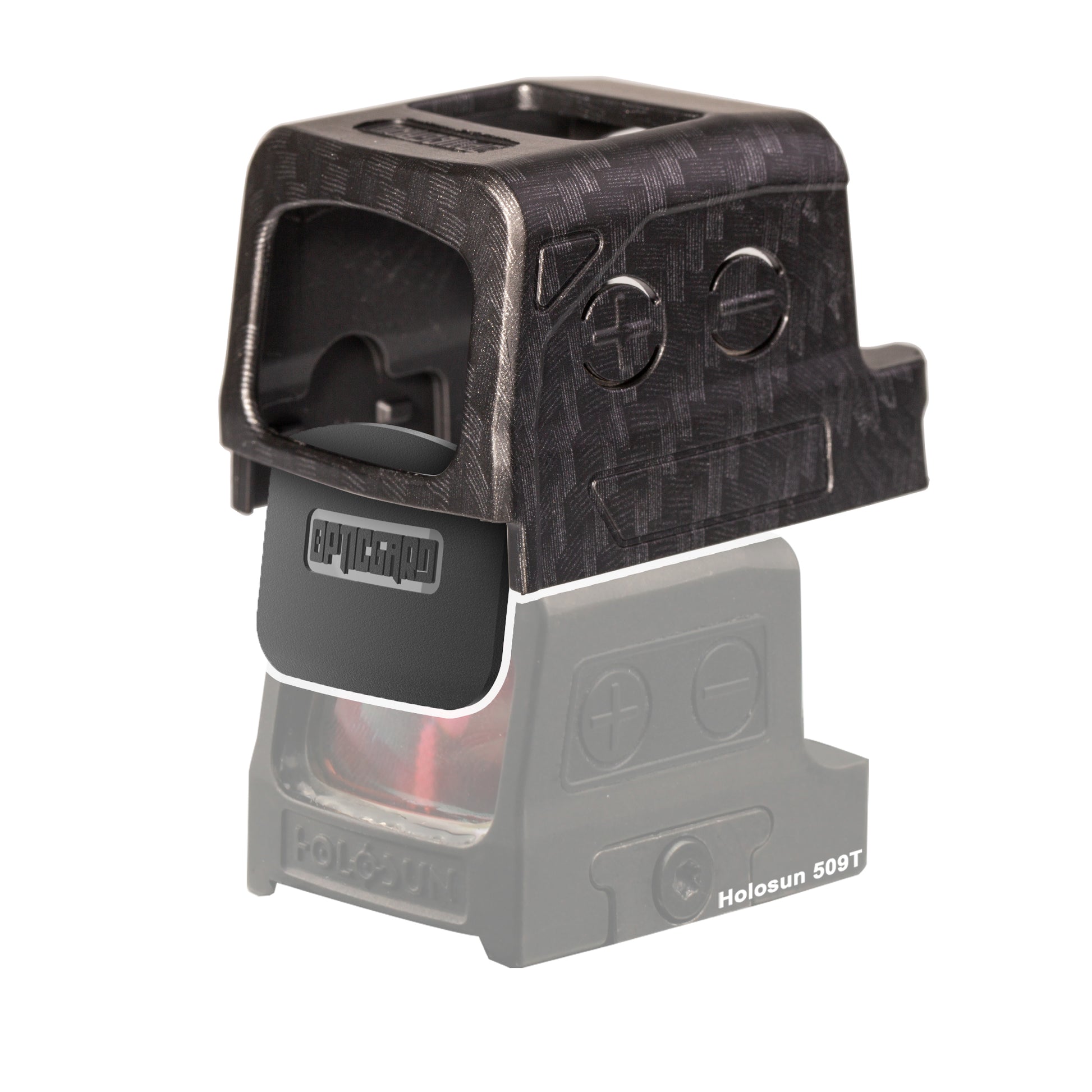 OpticGard Scope Cover for Holosun® 509T - OpticGard® Carbon Fiber