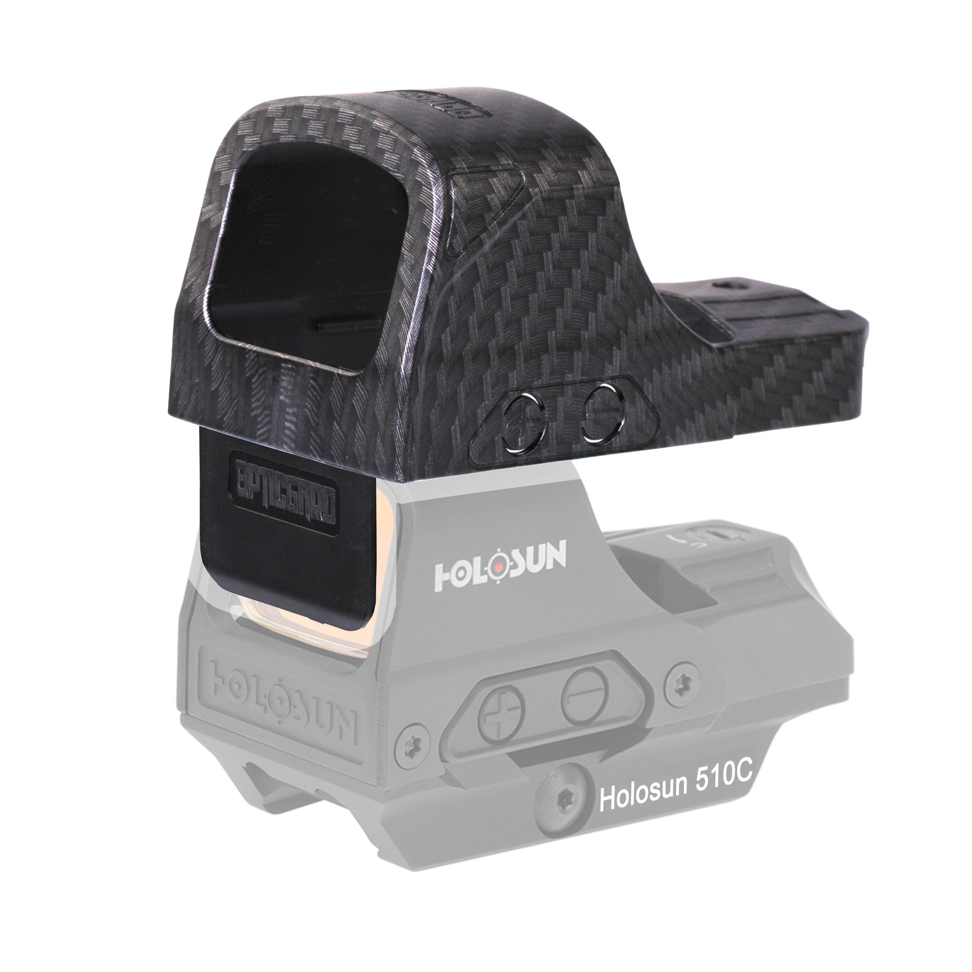 OpticGard Scope Cover for Holosun® 510C - OpticGard® Carbon Fiber