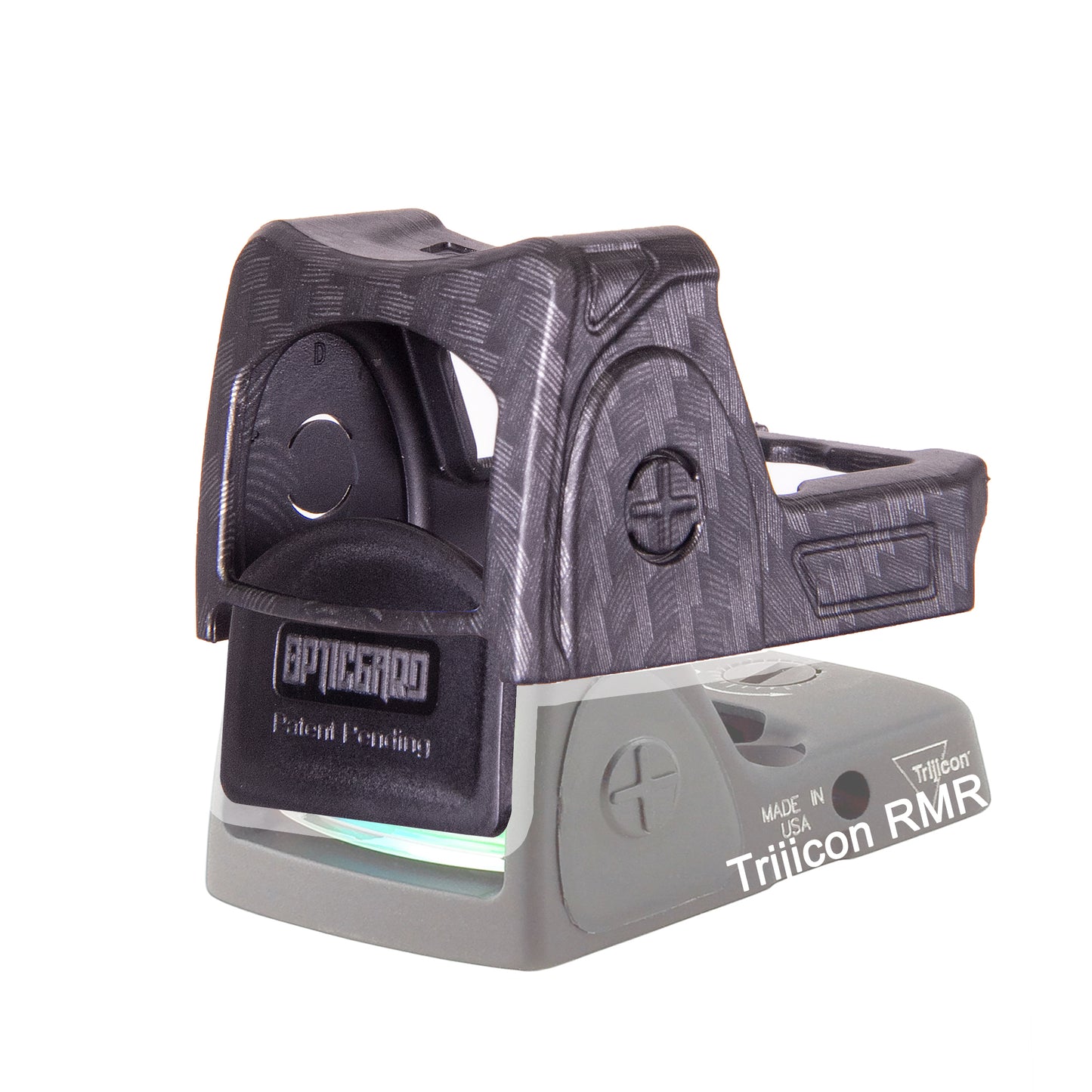 OpticGard Scope Cover for Trijicon® RMR Carbon Fiber