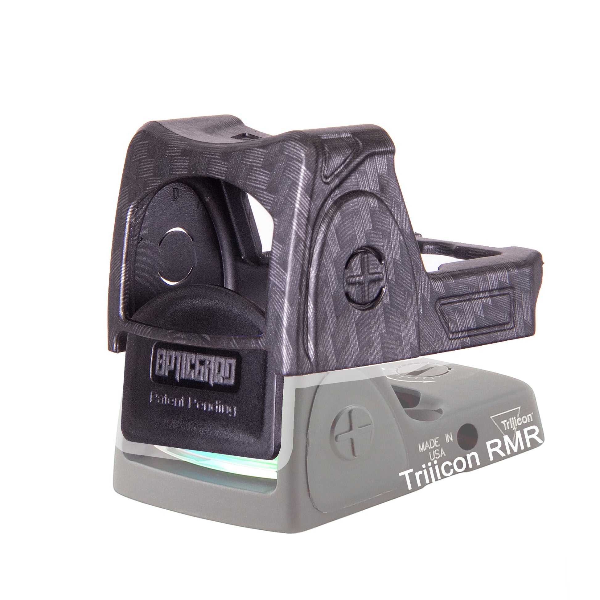 OpticGard Scope Cover for Trijicon® RMR Carbon Fiber