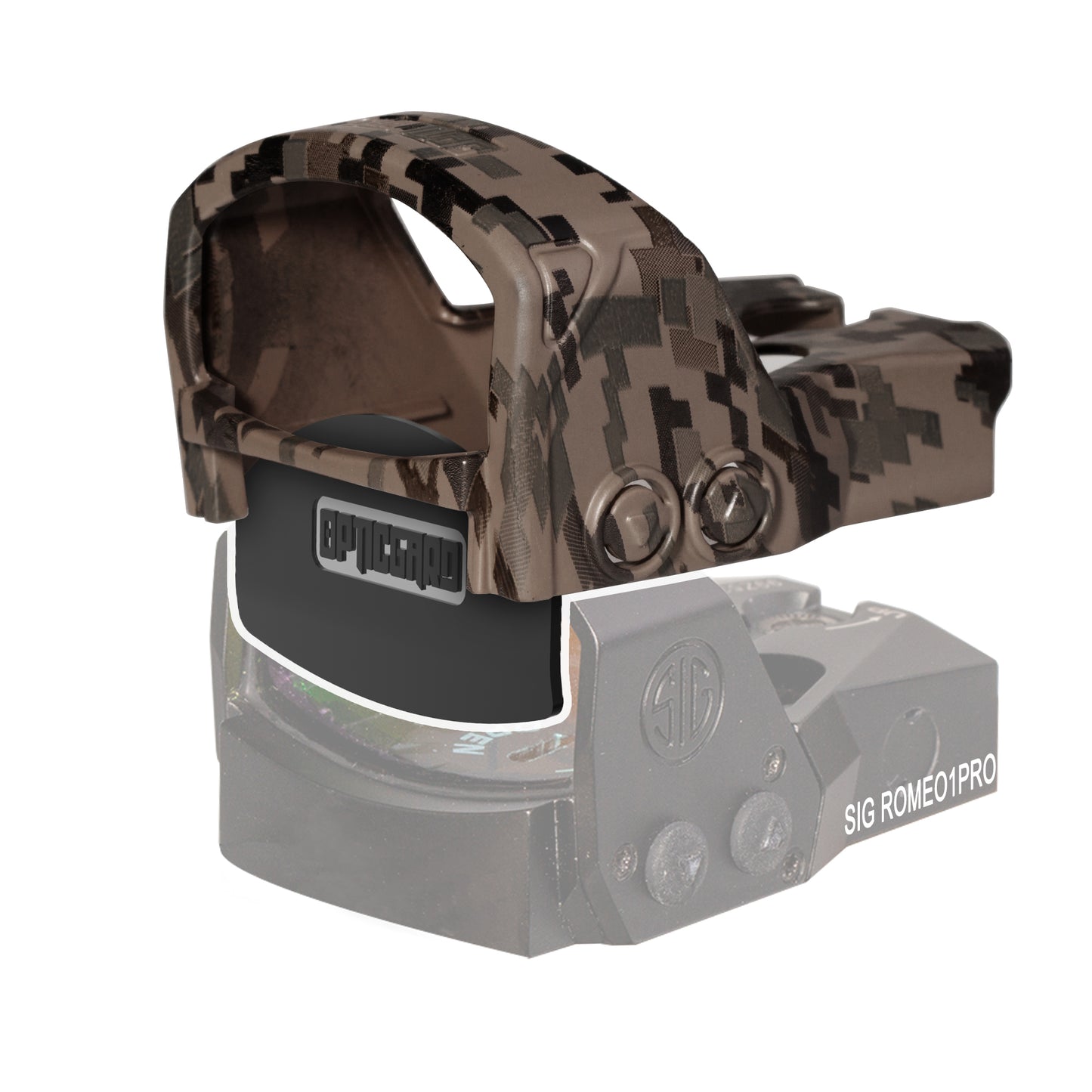 OpticGard Scope Cover for SIG Romeo1Pro FDE Camo Cover