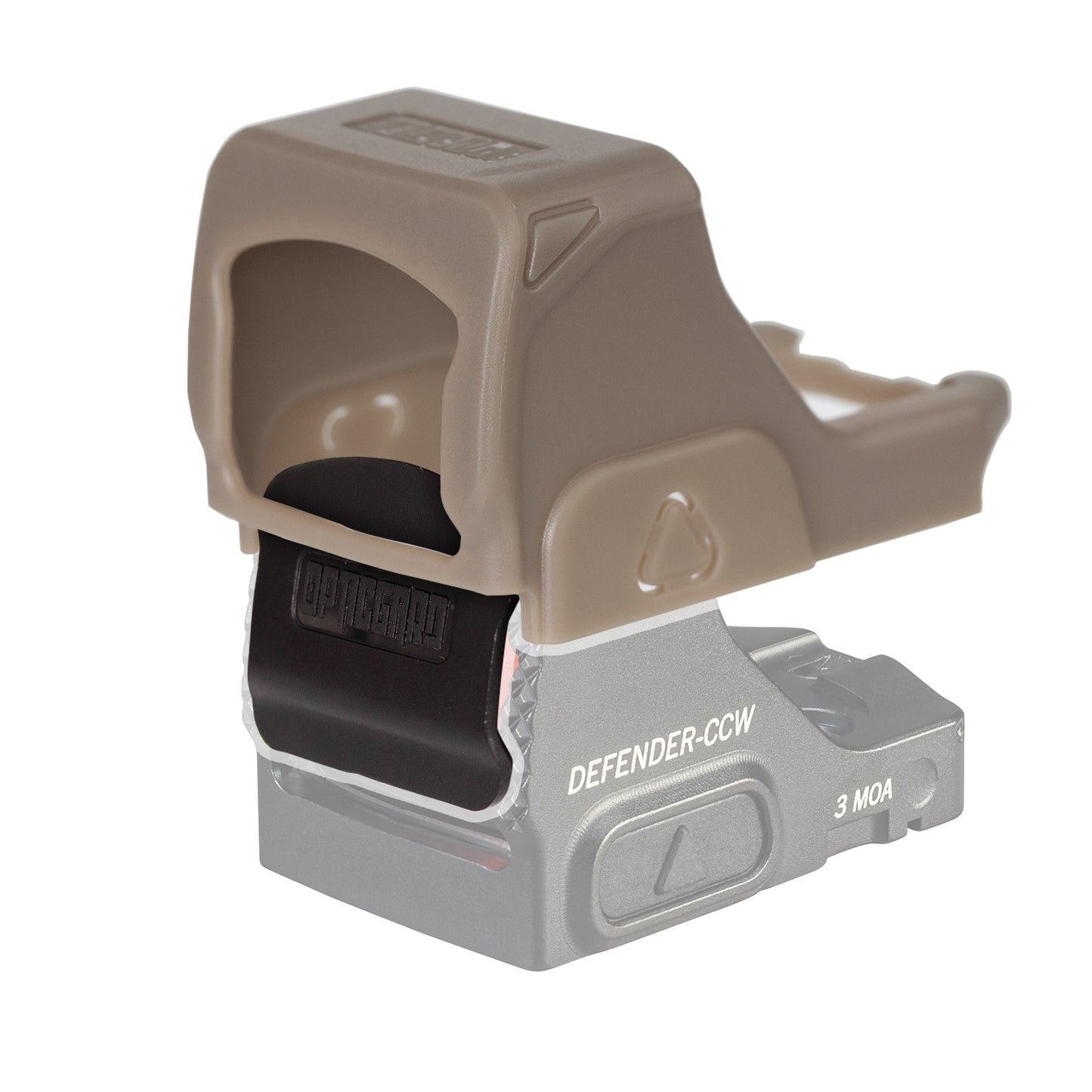 OpticGard Scope Cover for Vortex Defender CCW FDE