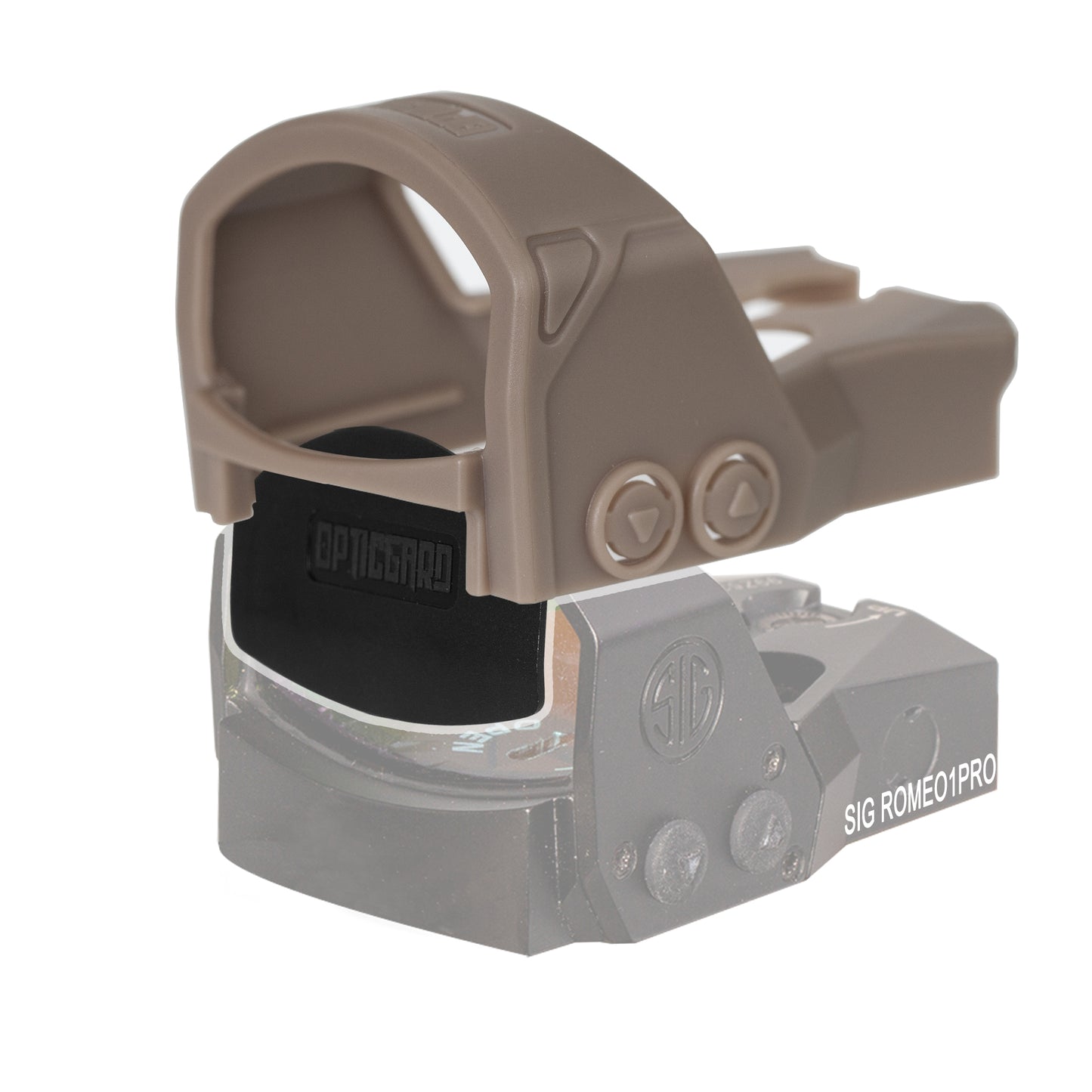 OpticGard Scope Cover for Sig Sauer® ROMEO1PRO FDE
