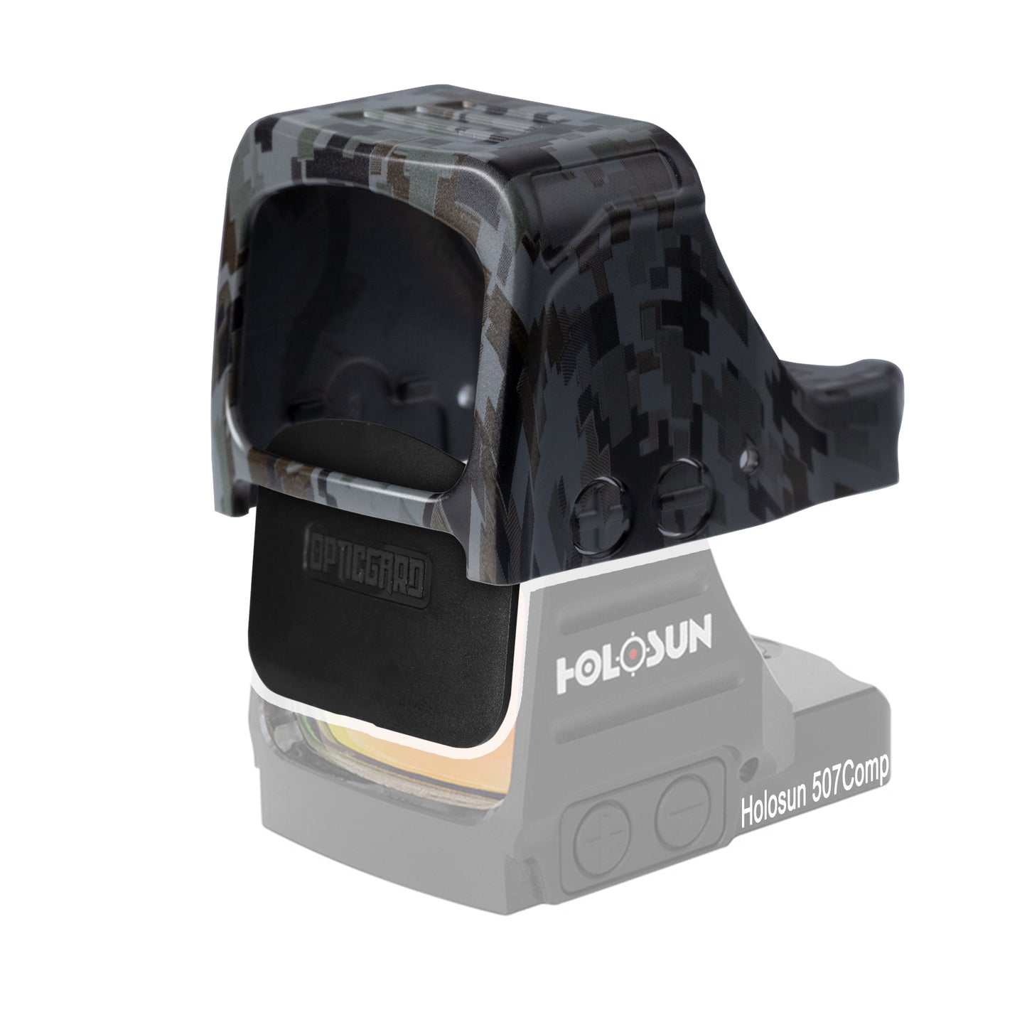 OpticGard Scope Cover for Holosun® 507Comp Gunmetal Gray Cover