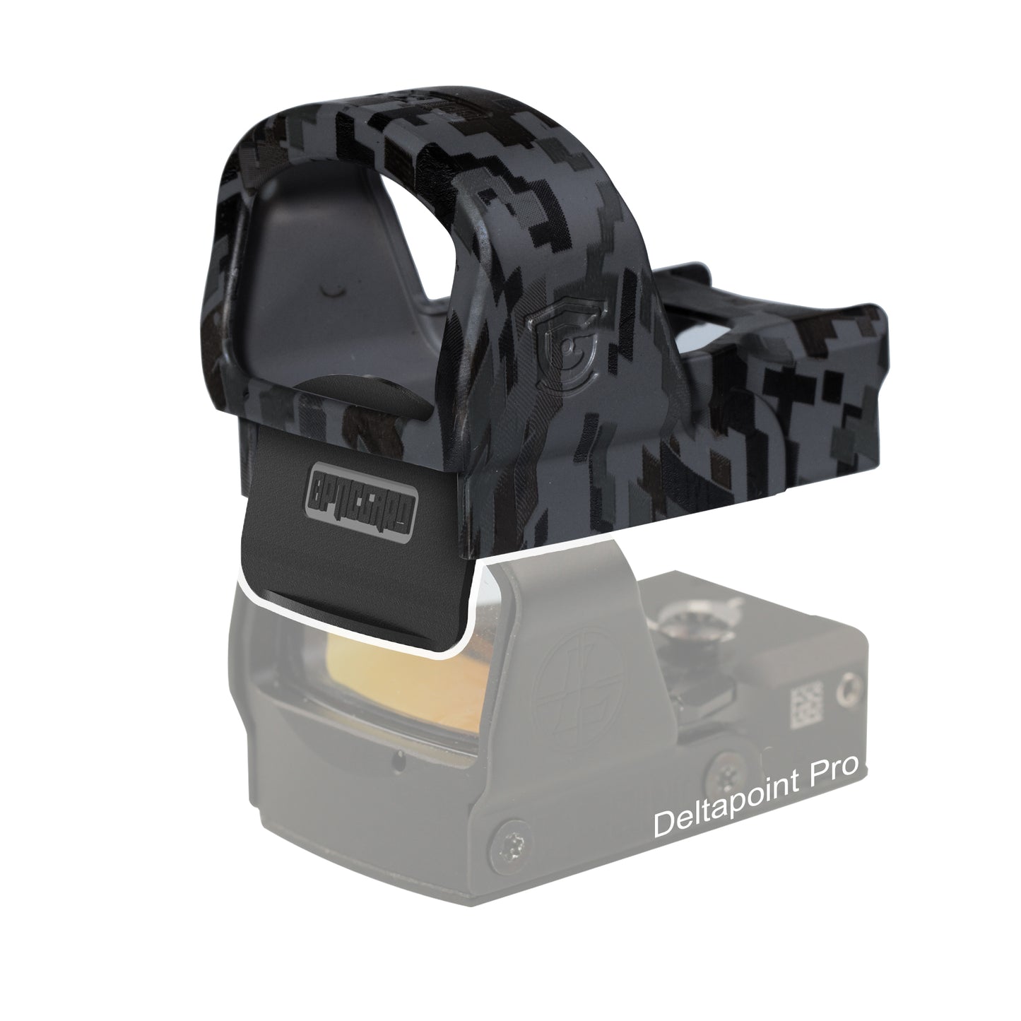 OpticGard Scope Cover for Leupold DeltaPoint Pro Gunmetal Gray Camo Cover