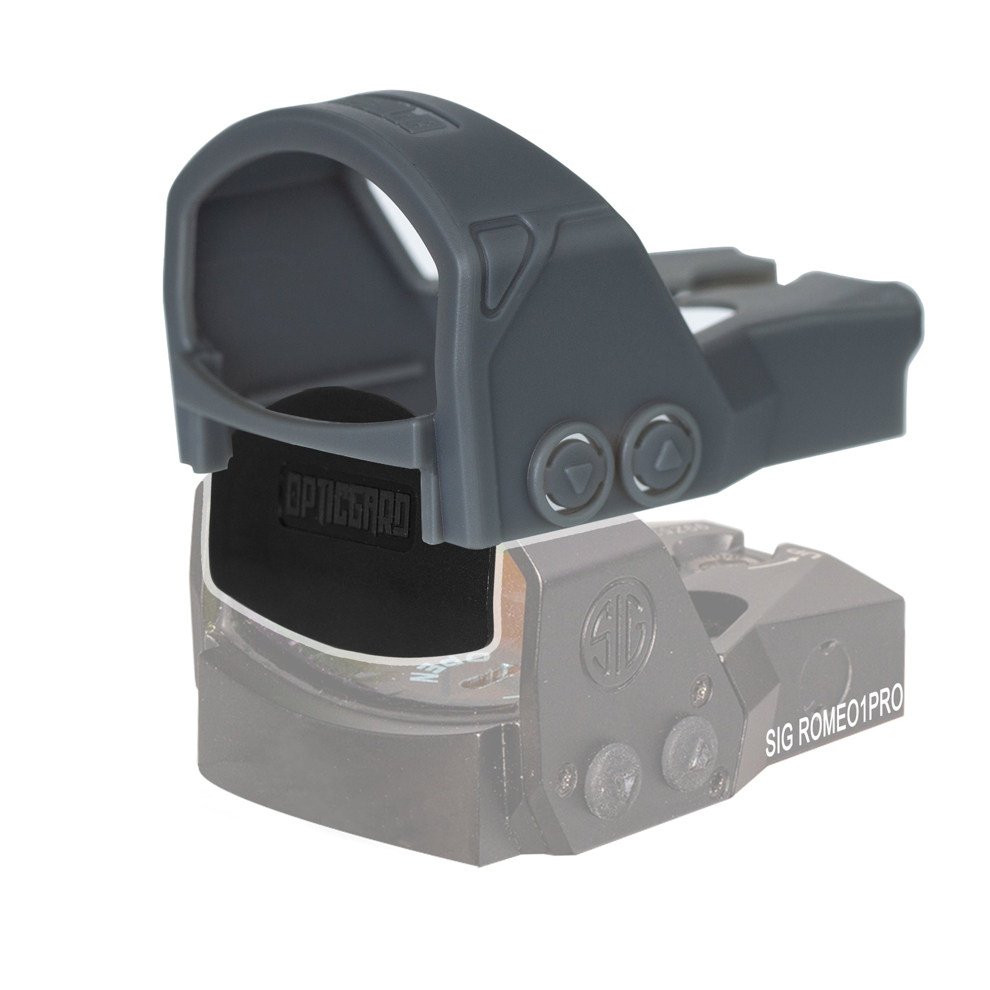 OpticGard Scope Cover for Sig Sauer®  ROMEO1PRO Gunmetal Gray