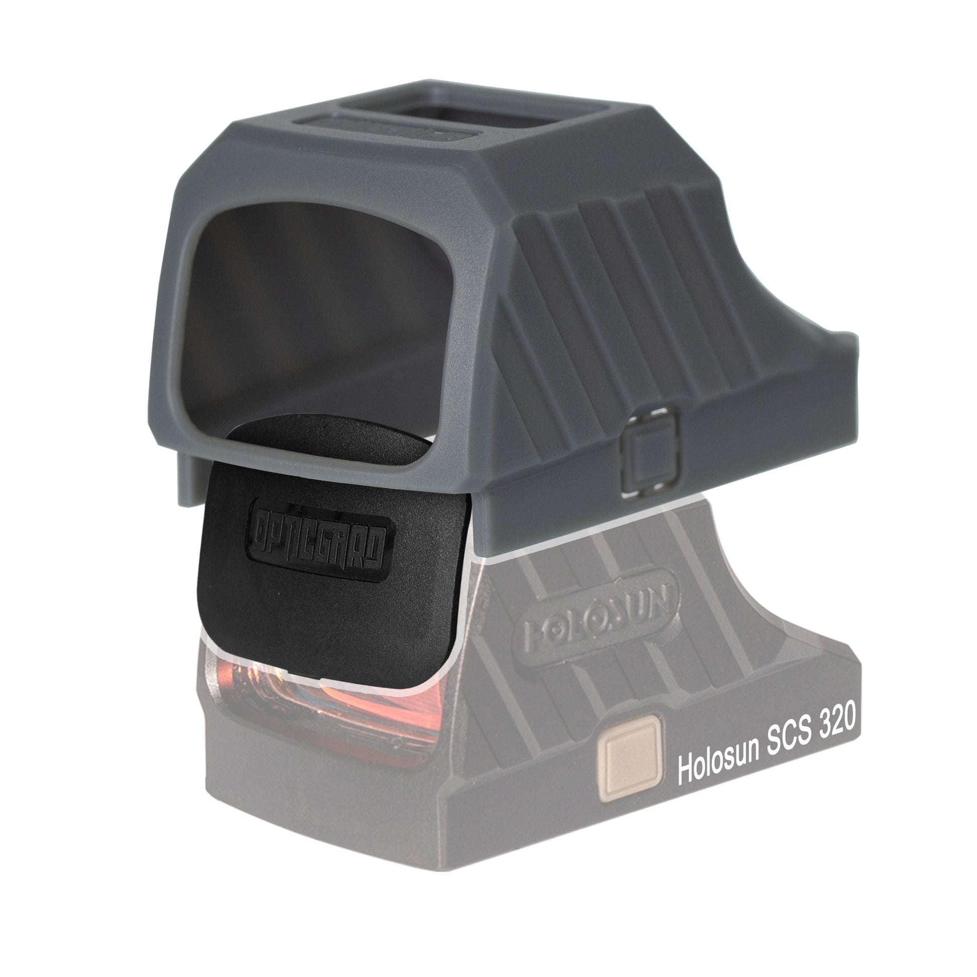 OpticGard Scope Cover for Holosun® SCS 320 Gunmetal Gray