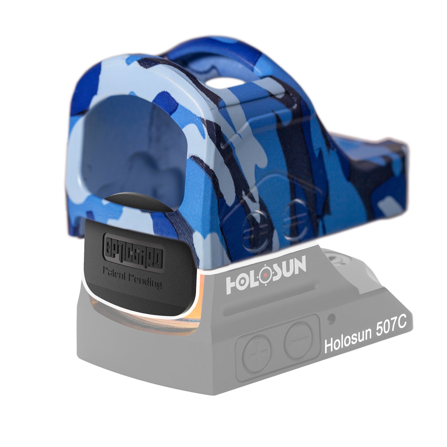 OpticGard Scope Cover for Holosun® 507C Navy Blue Camo