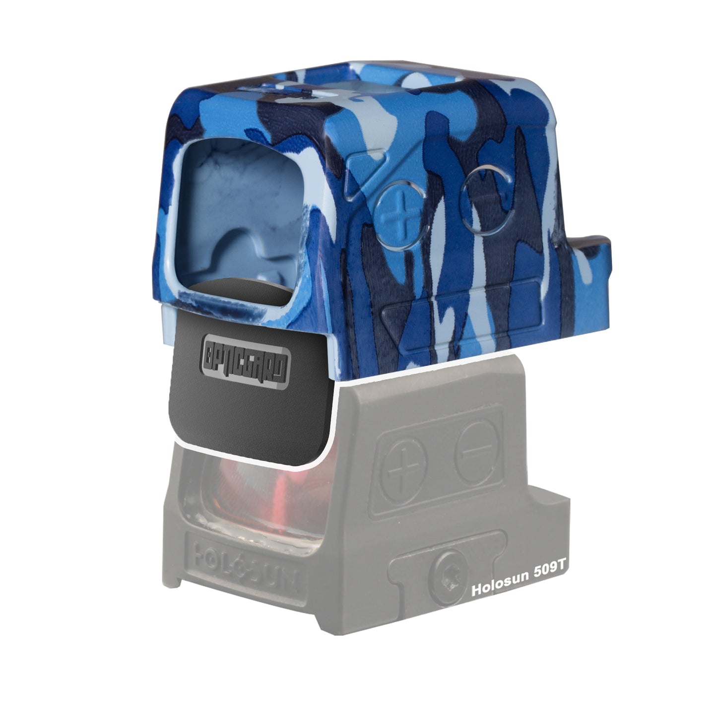 OpticGard Scope Cover for Holosun® 509T - OpticGard® Navy Blue Camo Cover