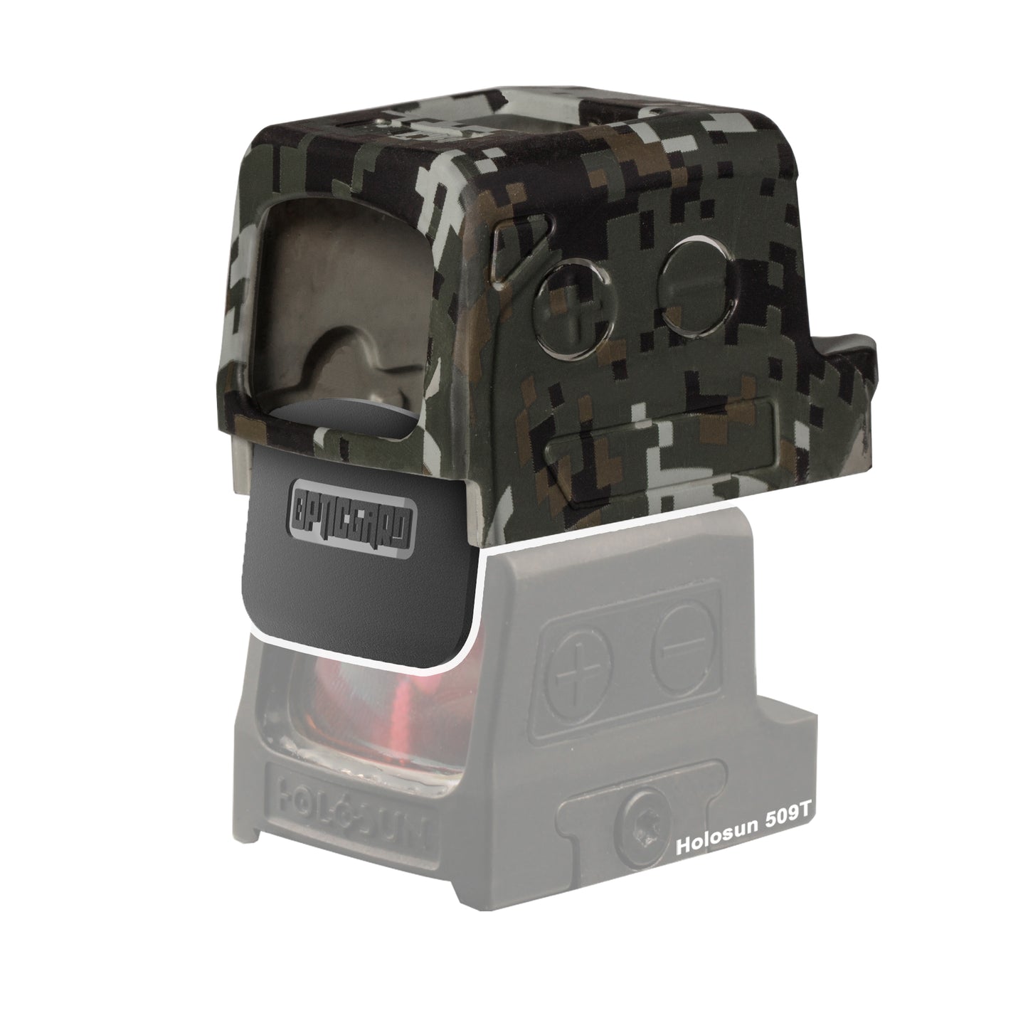 OpticGard Scope Cover for Holosun® 509T - OpticGard® OD Green Camo Cover