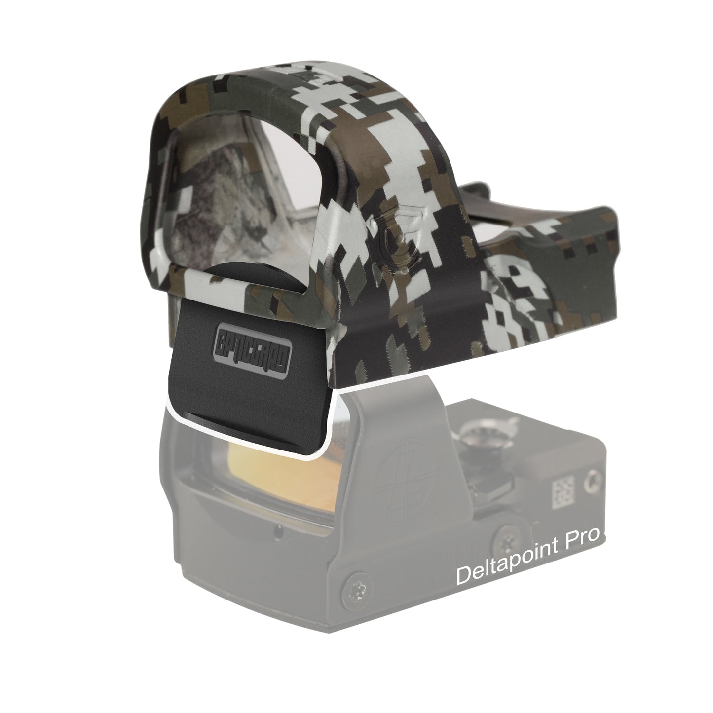 OpticGard Scope Cover for Leupold DeltaPoint Pro OD Green Camo Cover