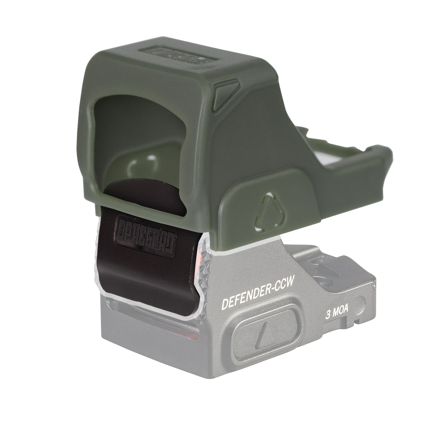 OpticGard Scope Cover for Vortex Defender CCW OD Green