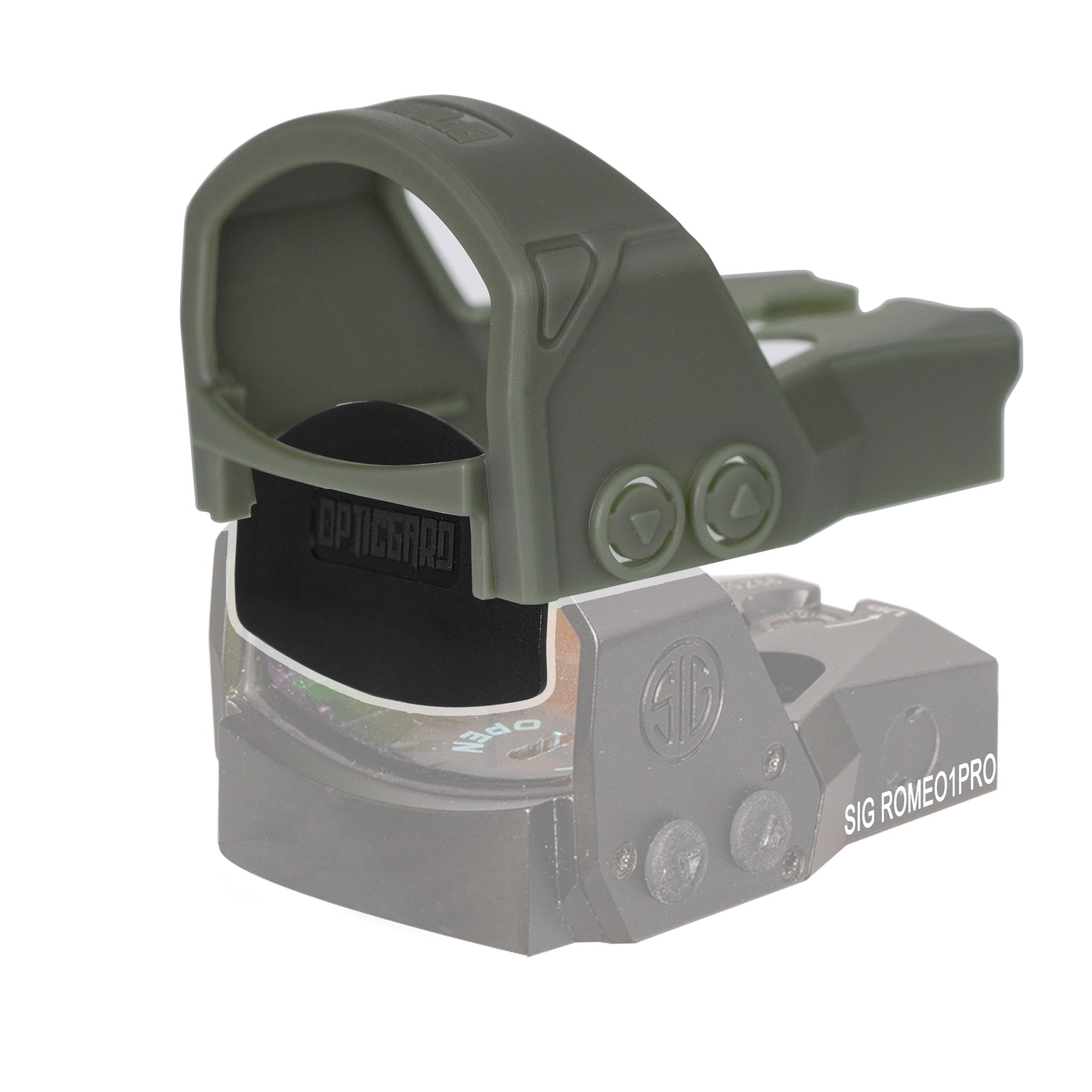 OpticGard Scope Cover for Sig Sauer®  ROMEO1PRO OD Green