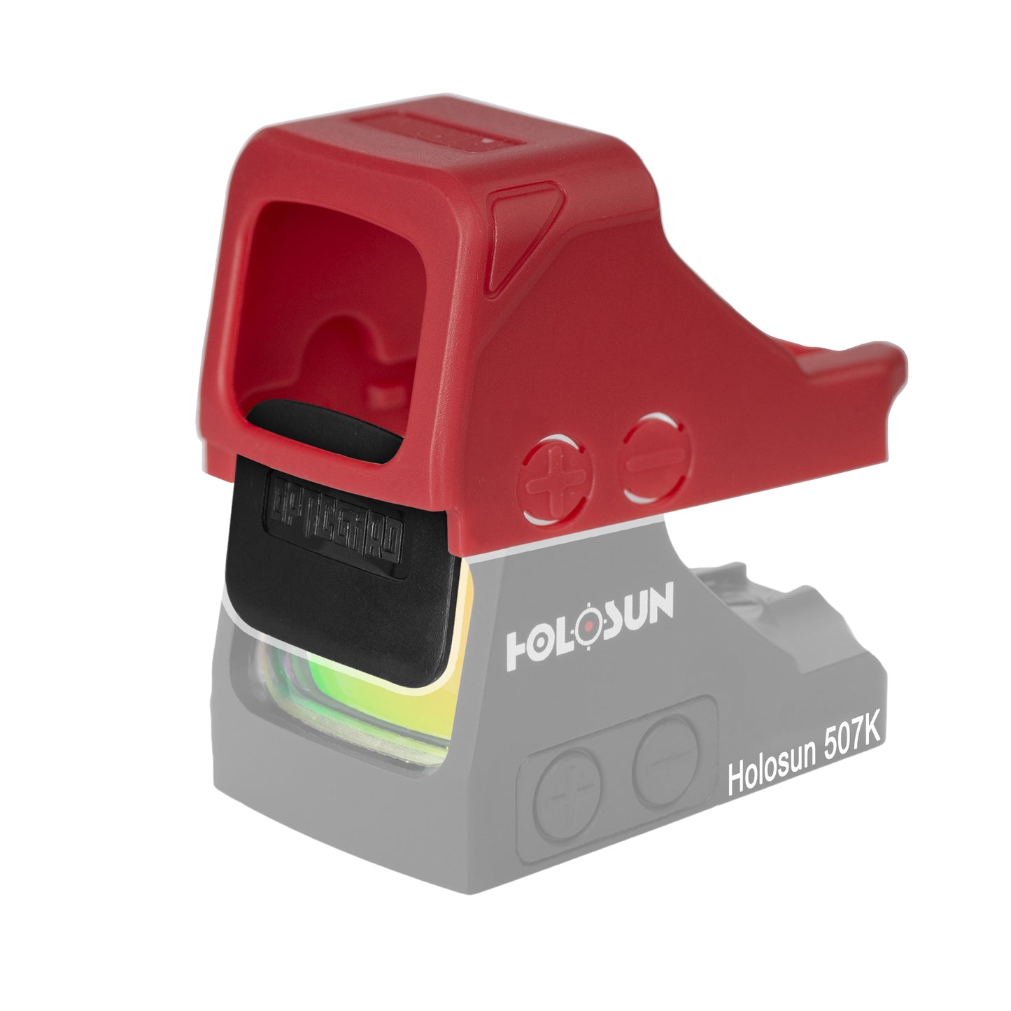 OpticGard Scope Cover for Holosun® 507K-X2/407K-X2 - OpticGard® Passion Red