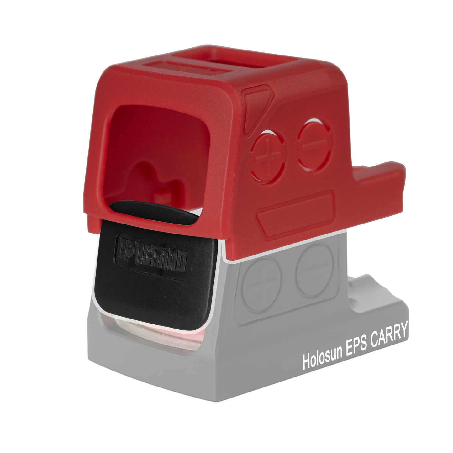 OpticGard Scope Cover for Holosun® EPS CARRY - OpticGard® Passion Red