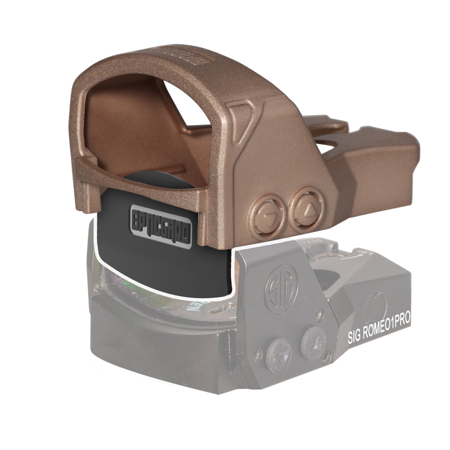 OpticGard Scope Cover for SIG Romeo1Pro Rose Gold Cover