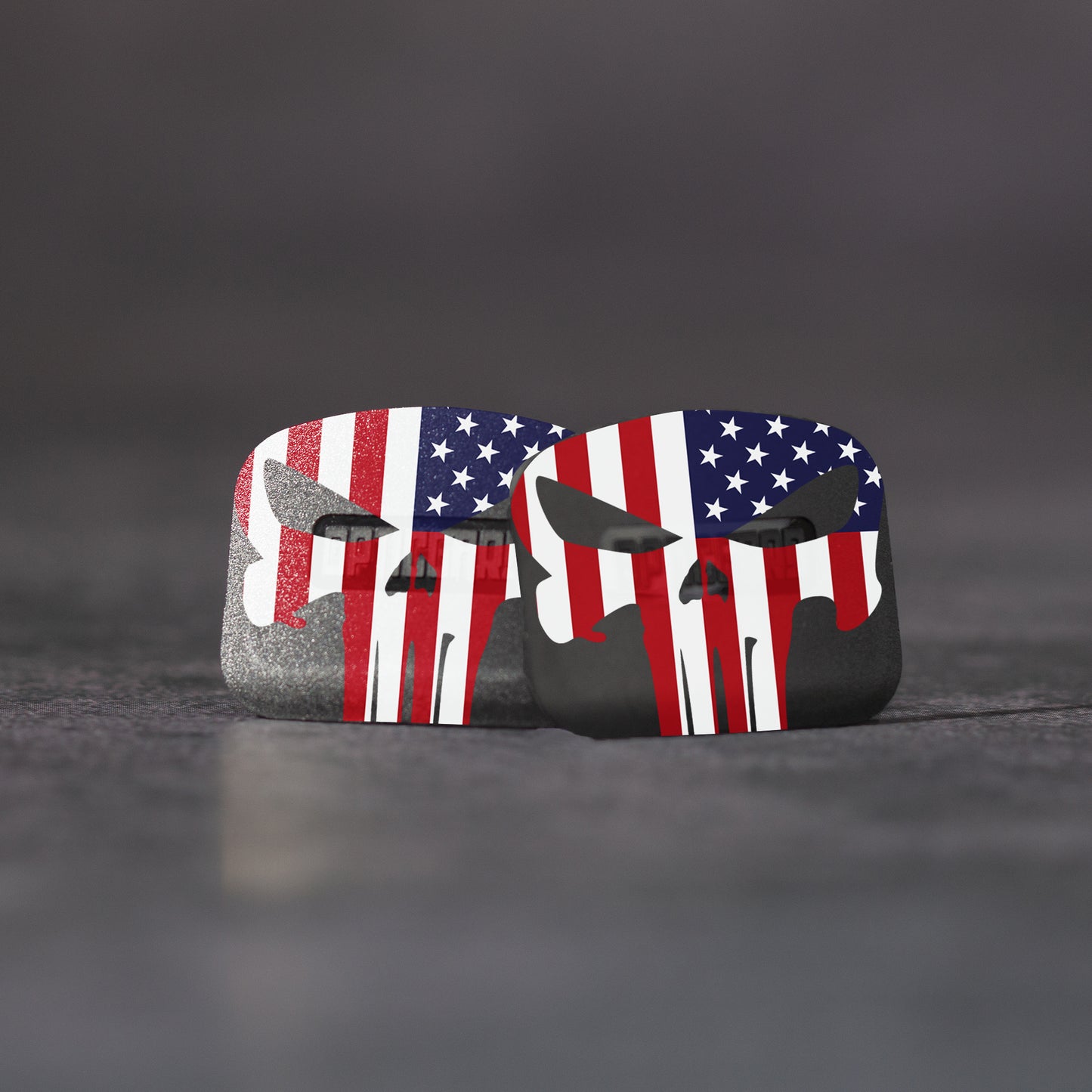 OpticGard Training Lens for Holosun® 509T US Flag Skull
