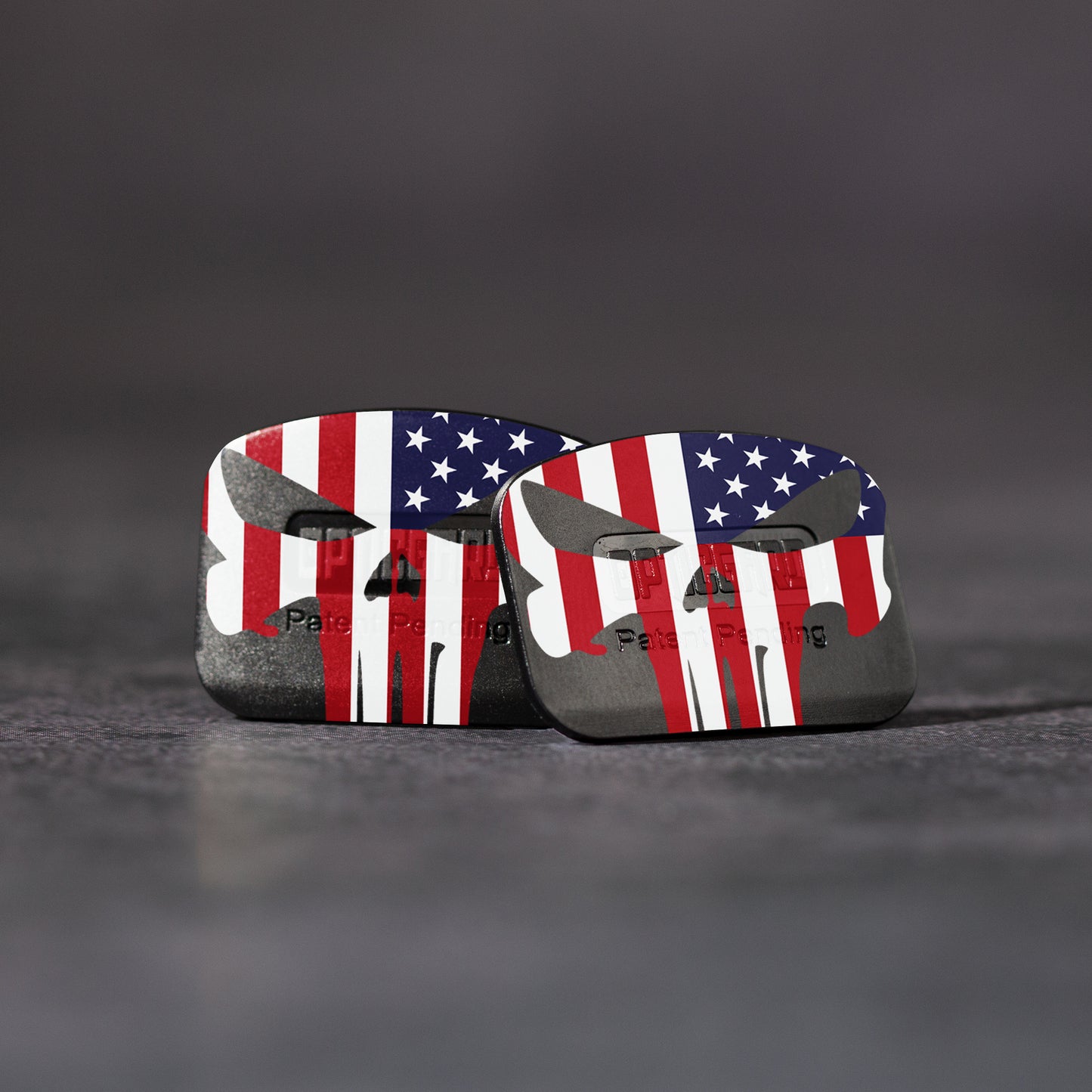 OpticGard Training Lens for Holosun® EPS US Flag Skull