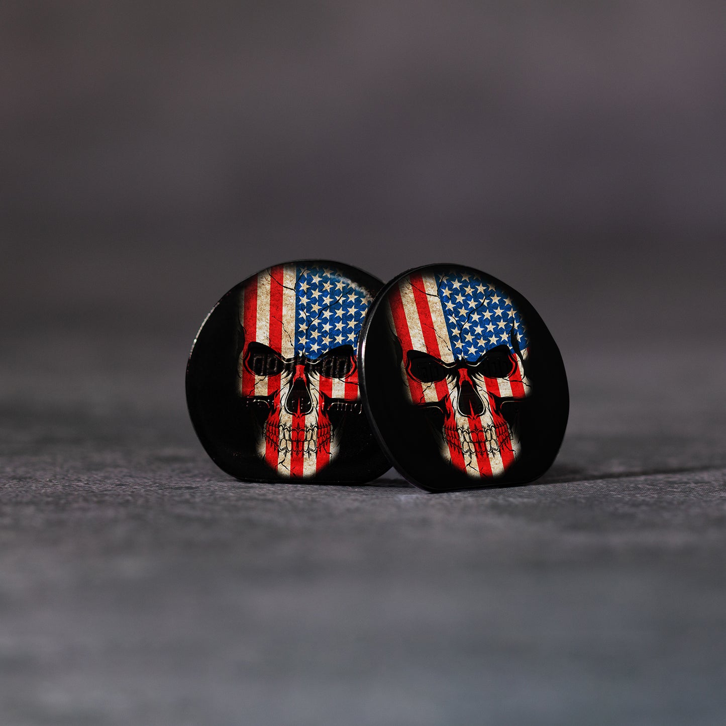 OpticGard Training Lens for Trijicon® SRO US Flag Skull Second Design