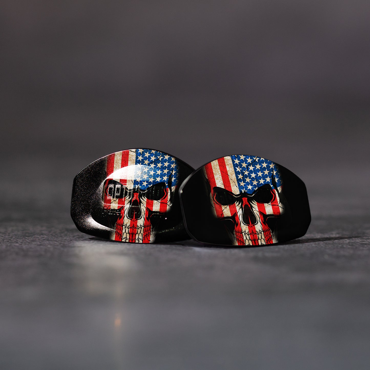 OpticGard Training Lens for Vortex® Venom US Flag Skull Second Design