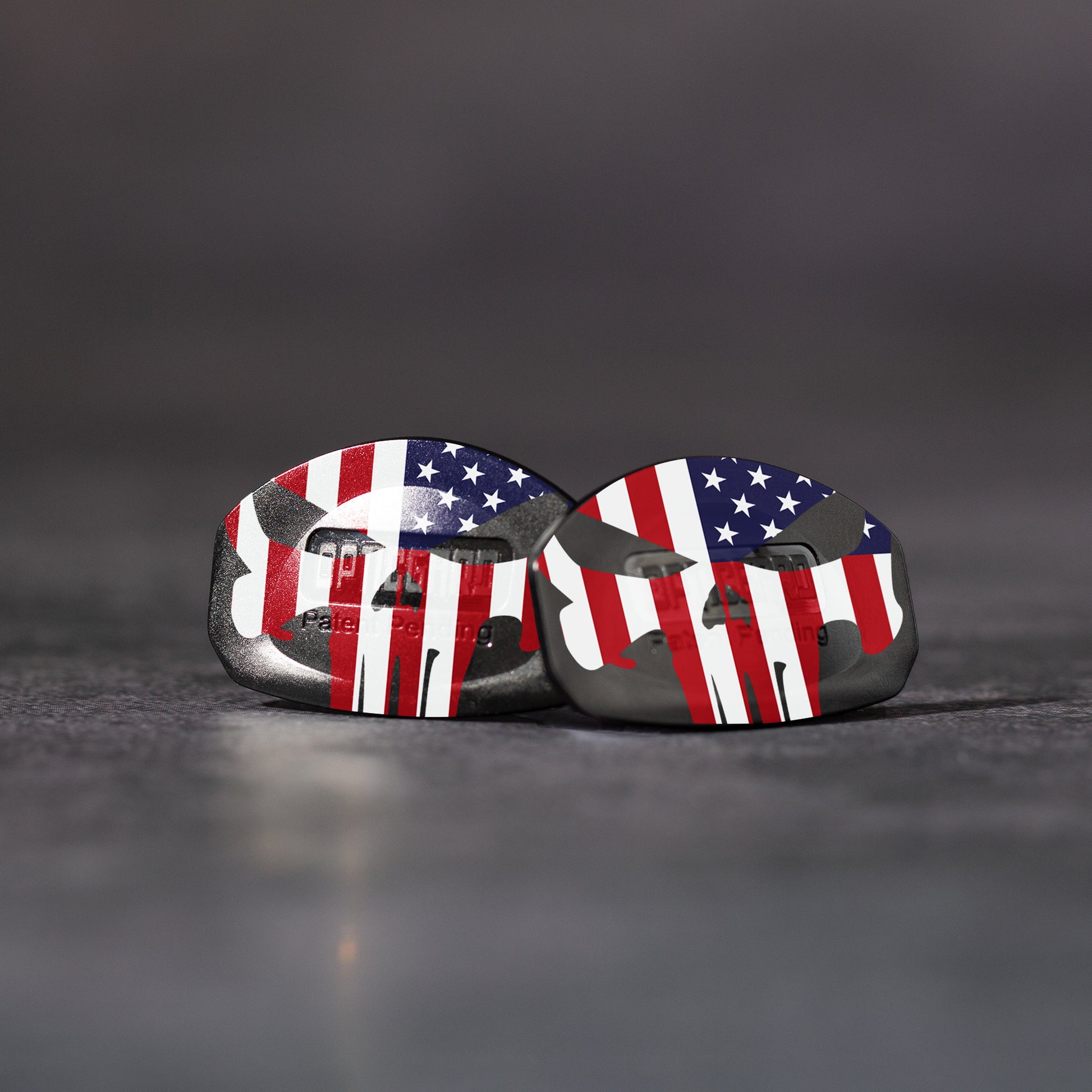 OpticGard Training Lens for Vortex® Venom US Flag Skull