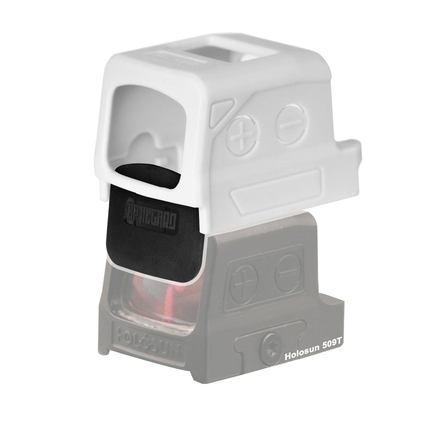 OpticGard Scope Cover for Holosun® 509T - OpticGard® White