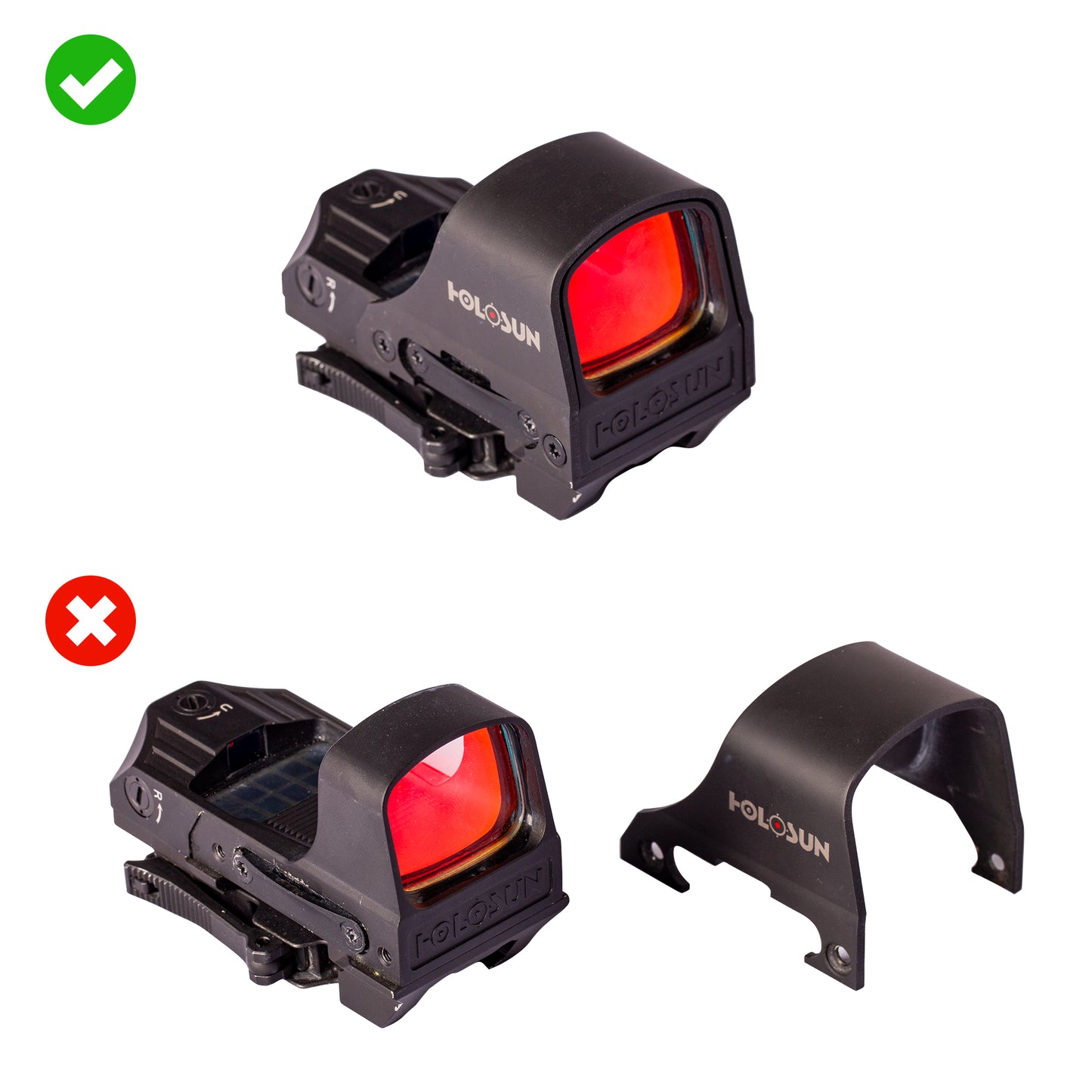 OpticGard Scope Cover for Holosun® 510C