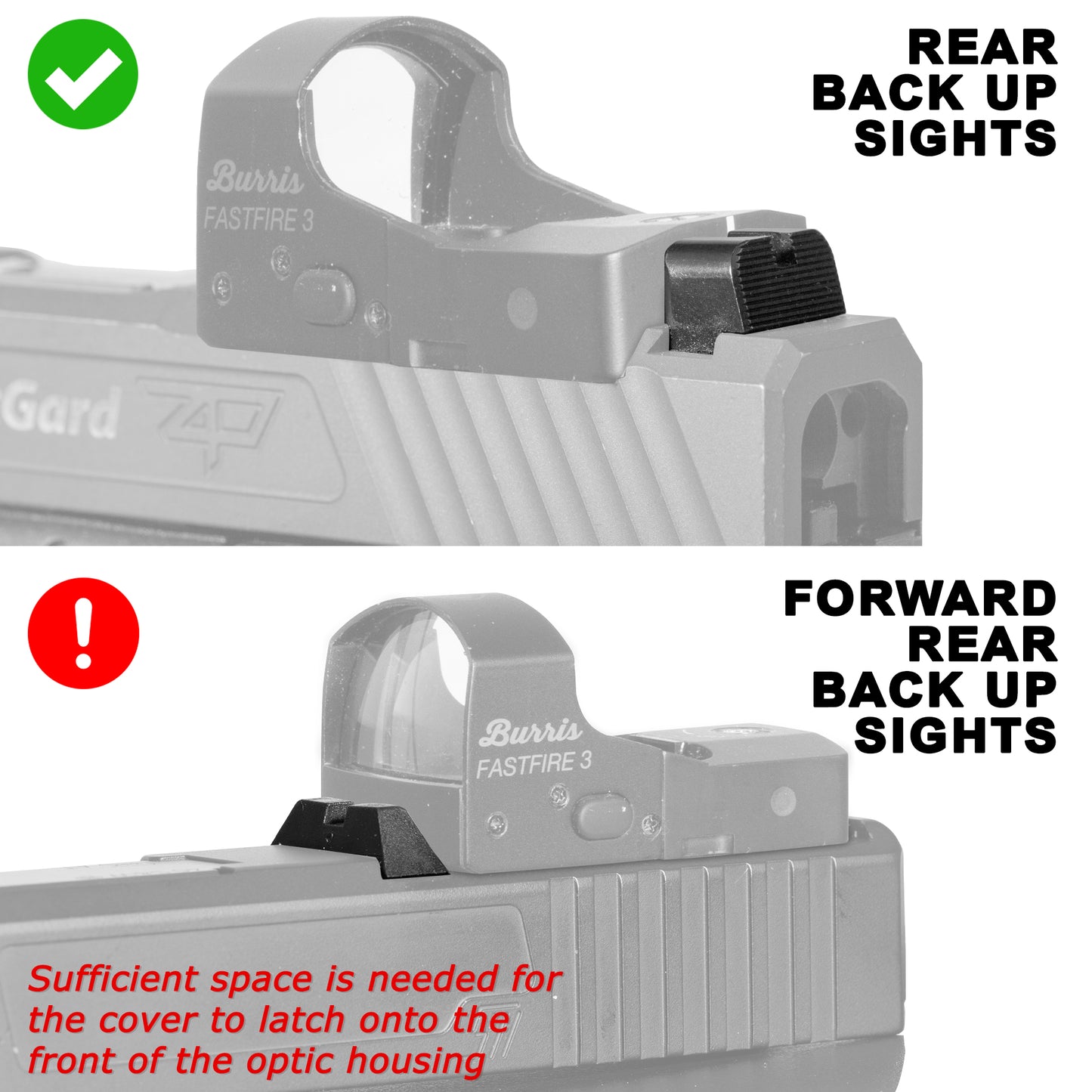 OpticGard Scope Cover for Burris® FastFire 3