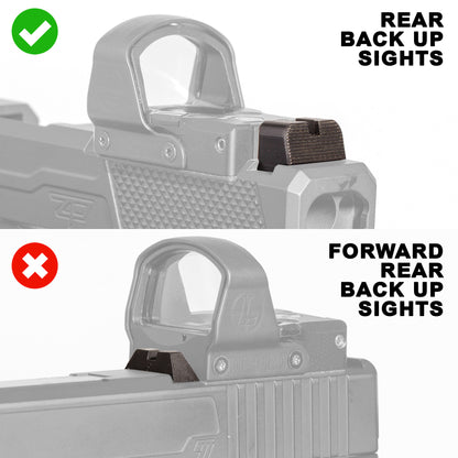 Leupold ® Delta Point Pro Scope Cover Backup Sight Compatibility 