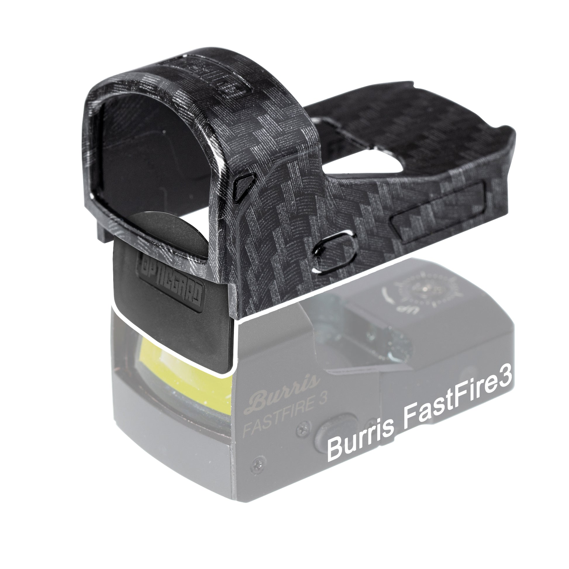 OpticGard Scope Cover for Burris® FastFire3 Carbon Fiber