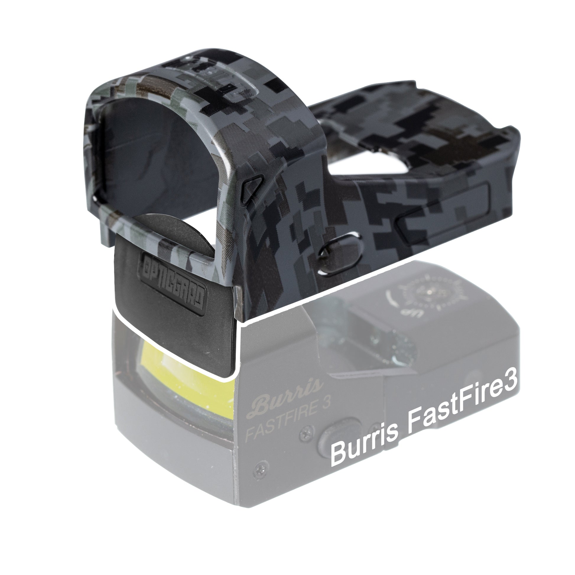 OpticGard Scope Cover for Burris® FastFire3 Gunmetal Gray