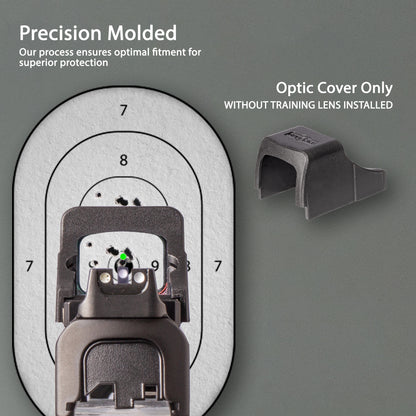 OpticGard Scope Cover for Holosun® SCS MP2 Rear View without training lens