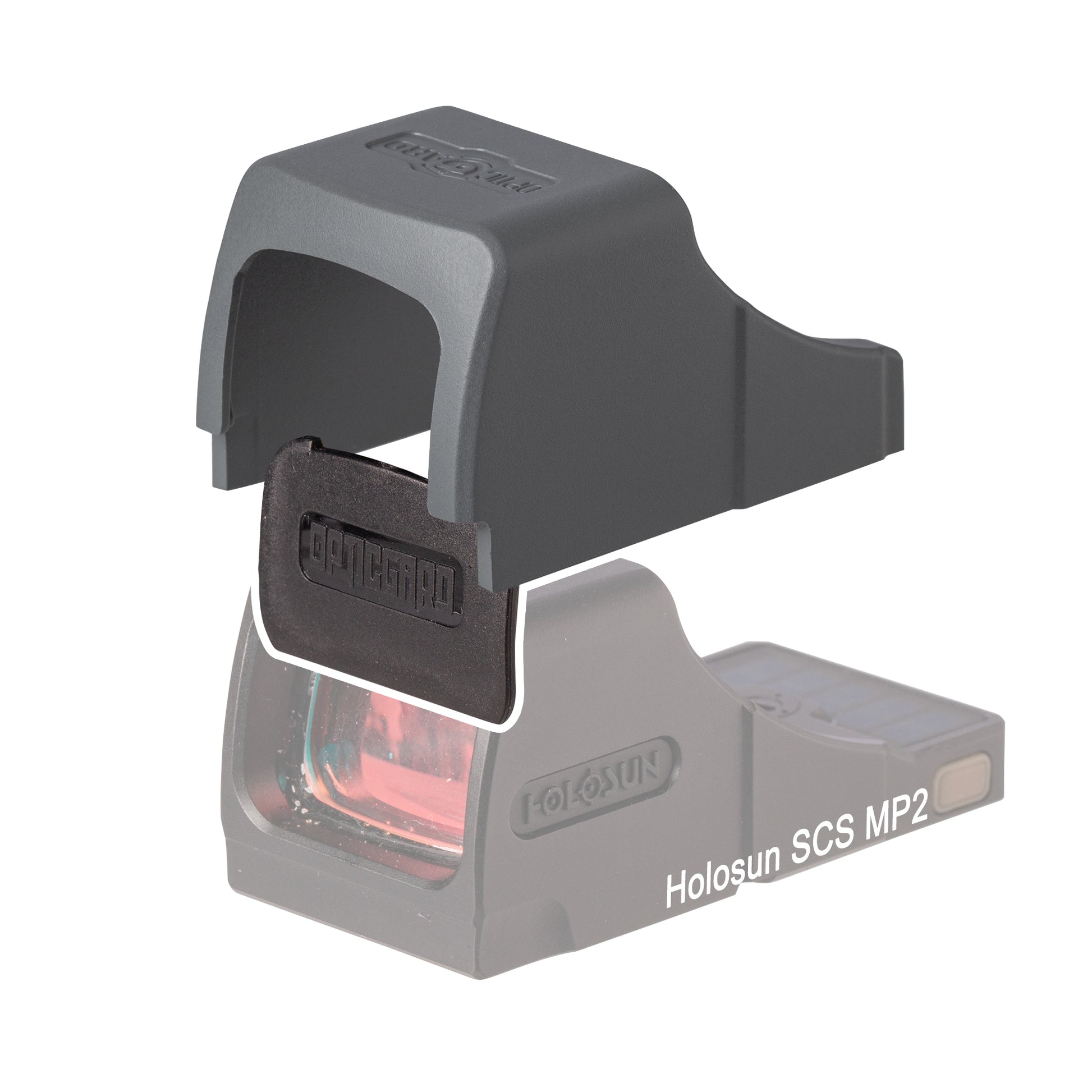 OpticGard Scope Cover for Holosun® SCS MP2 Gunmetal Gray