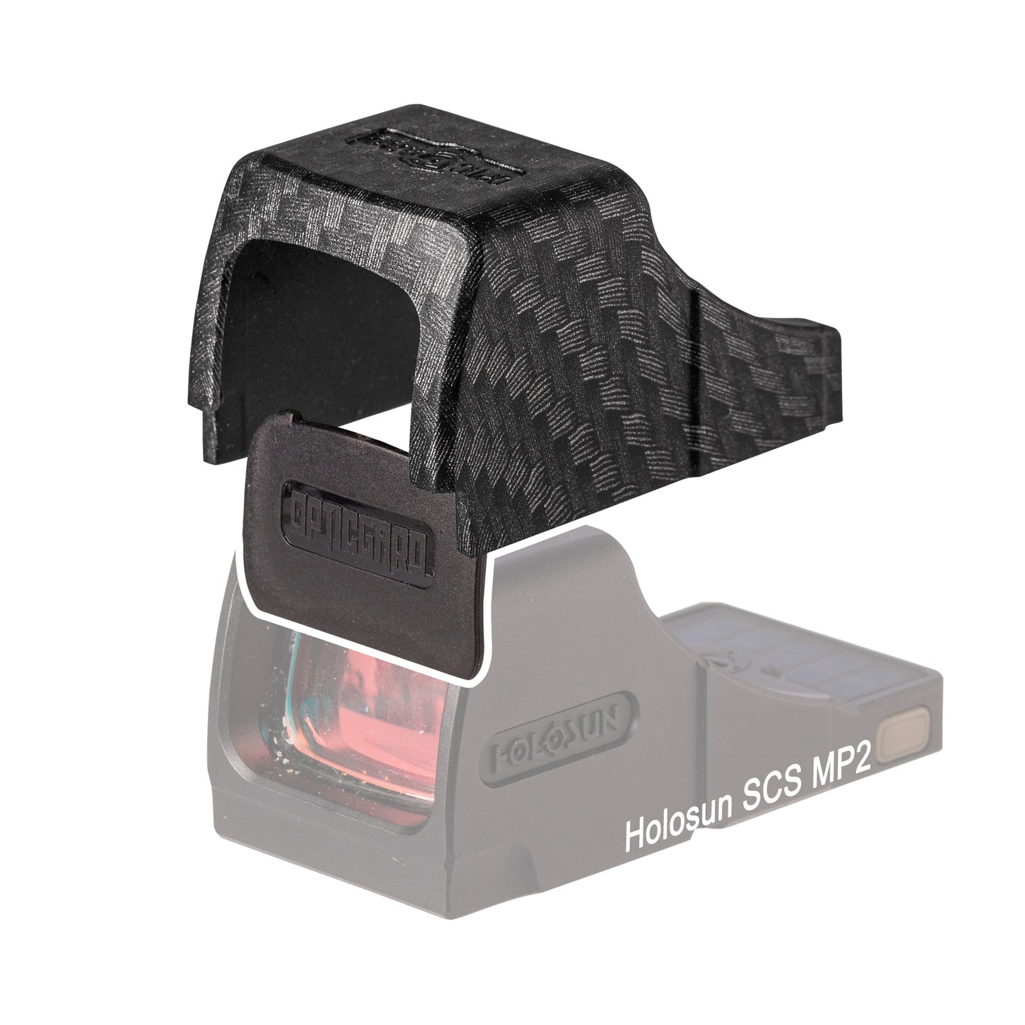 OpticGard Scope Cover for Holosun® SCS MP2 Carbon Fiber