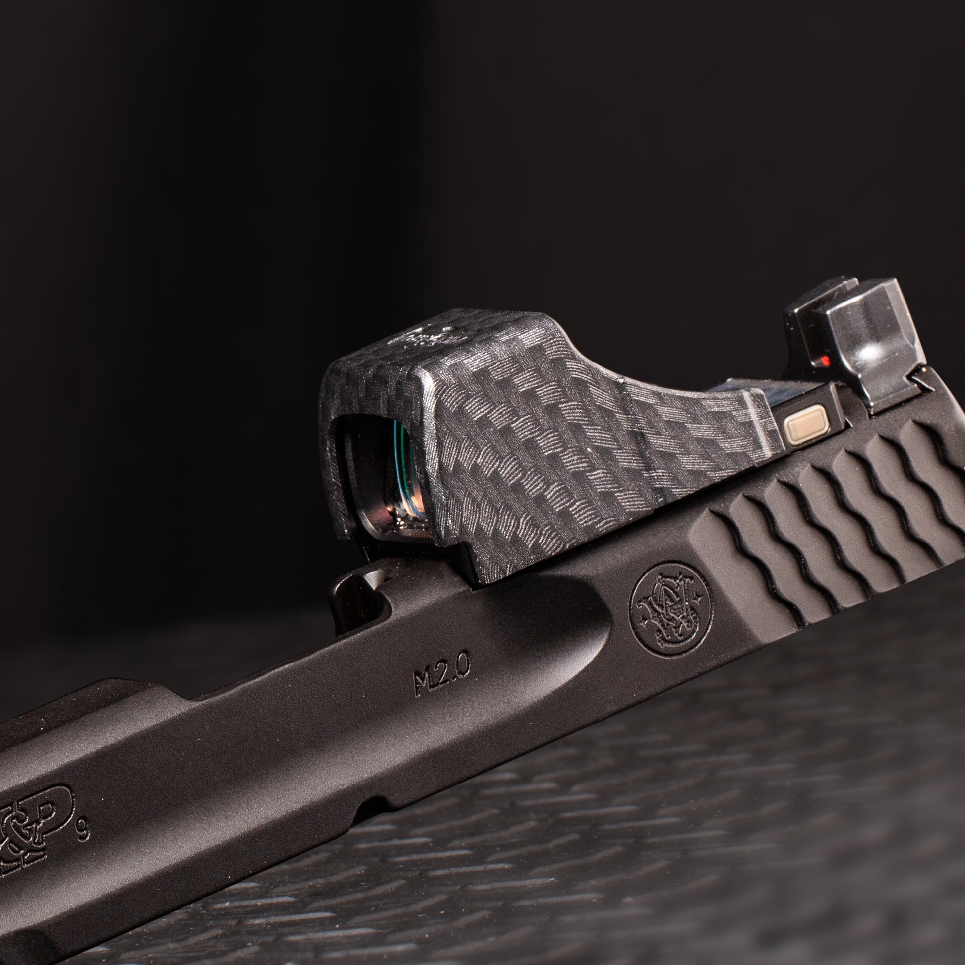 OpticGard Scope Cover for Holosun® SCS MP2 Carbon Fiber