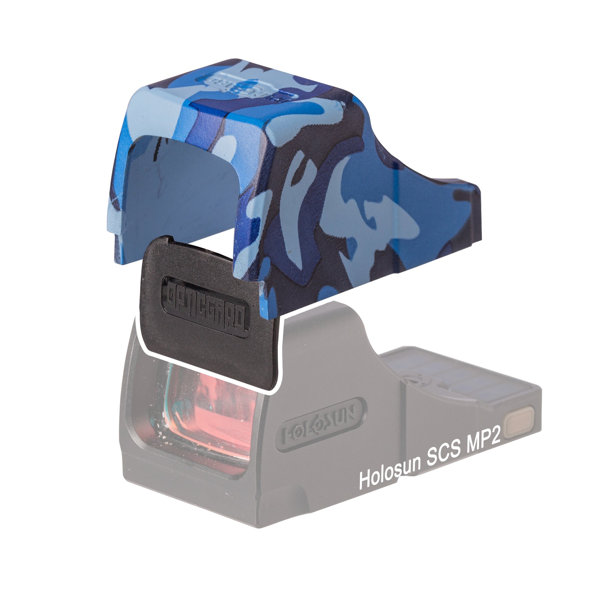 OpticGard Scope Cover for Holosun® SCS MP2 Navy Blue Camo