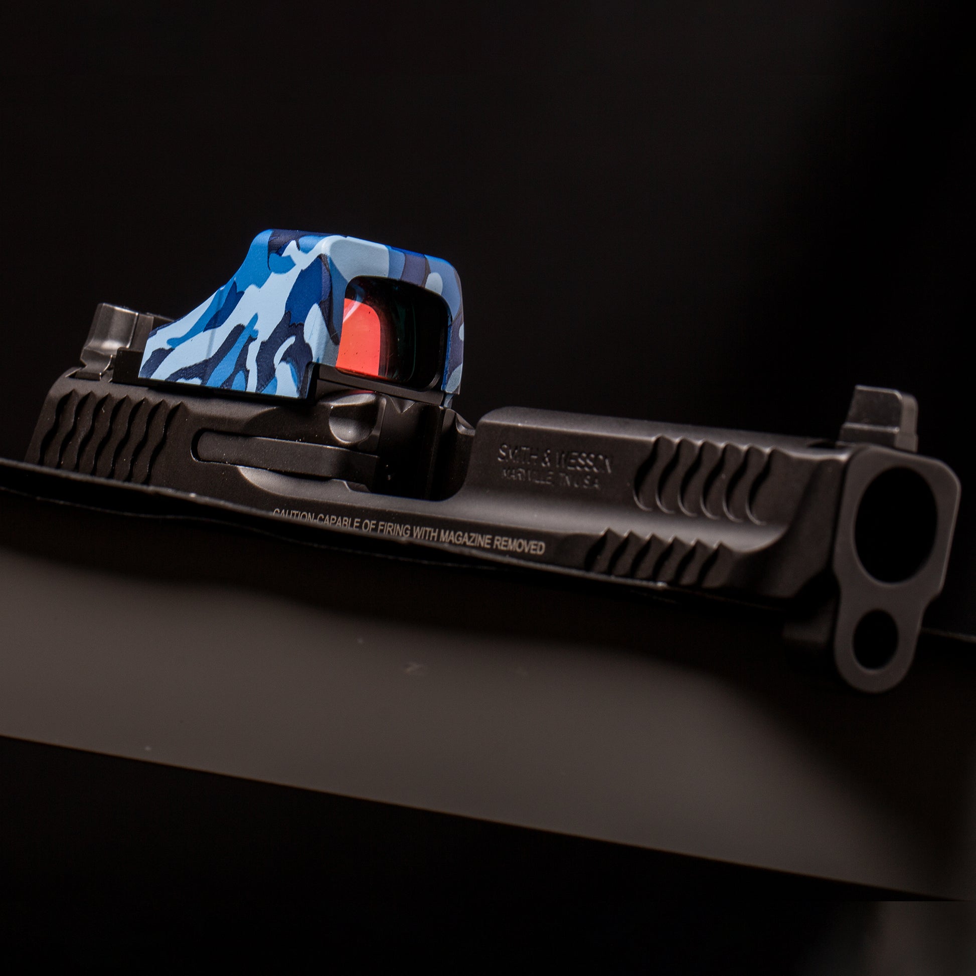 OpticGard Scope Cover for Holosun® SCS MP2 Navy Blue Camo