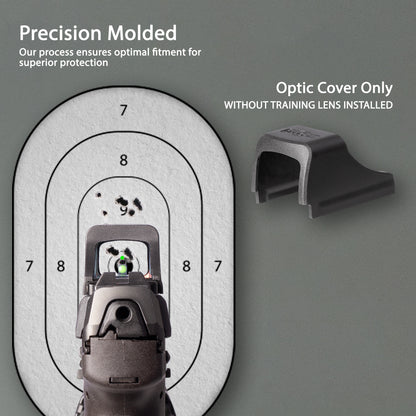 OpticGard Scope Cover Rear View Without Training Lens for Holosun® SCS VP9 Black