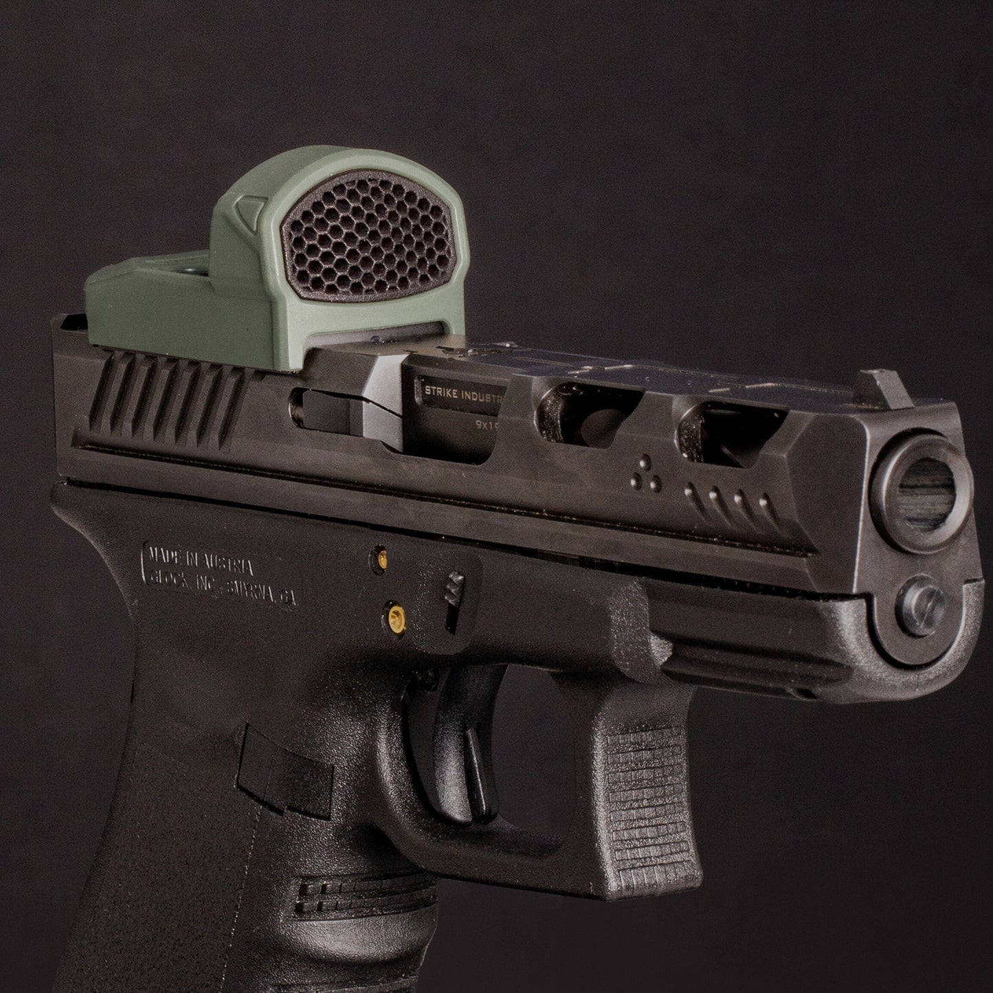 OD Green Optic Scope Cover with GlareGard Killflash Lens Installed for Vortex® Venom