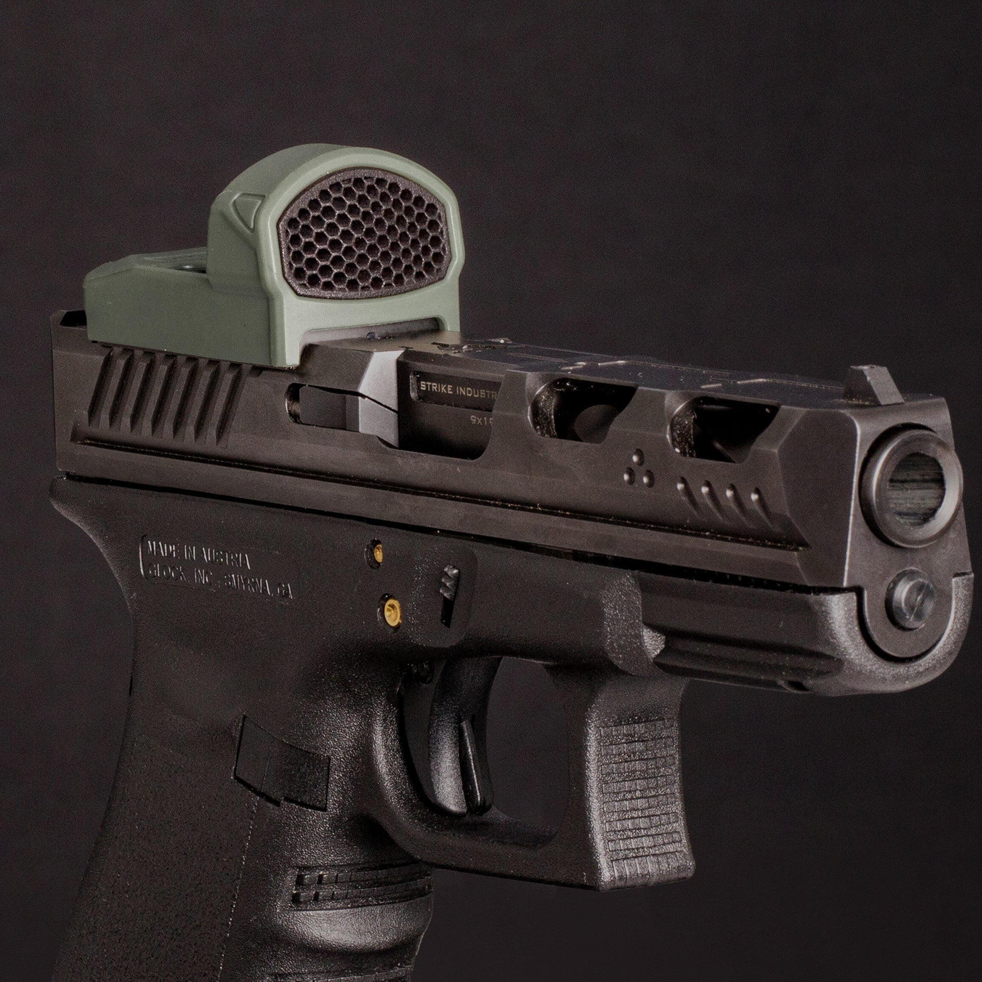 OD Green Optic Scope Cover with GlareGard Killflash Lens Installed for Vortex® Venom