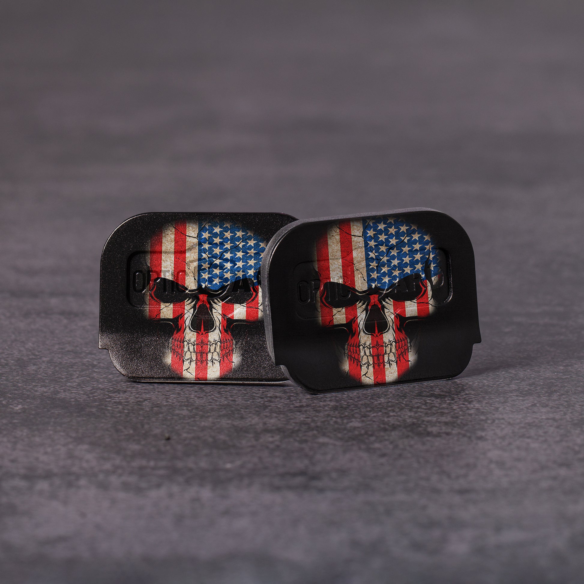 OpticGard® Training Lens for Eotech® XPS Series US Flag Skull Second Design