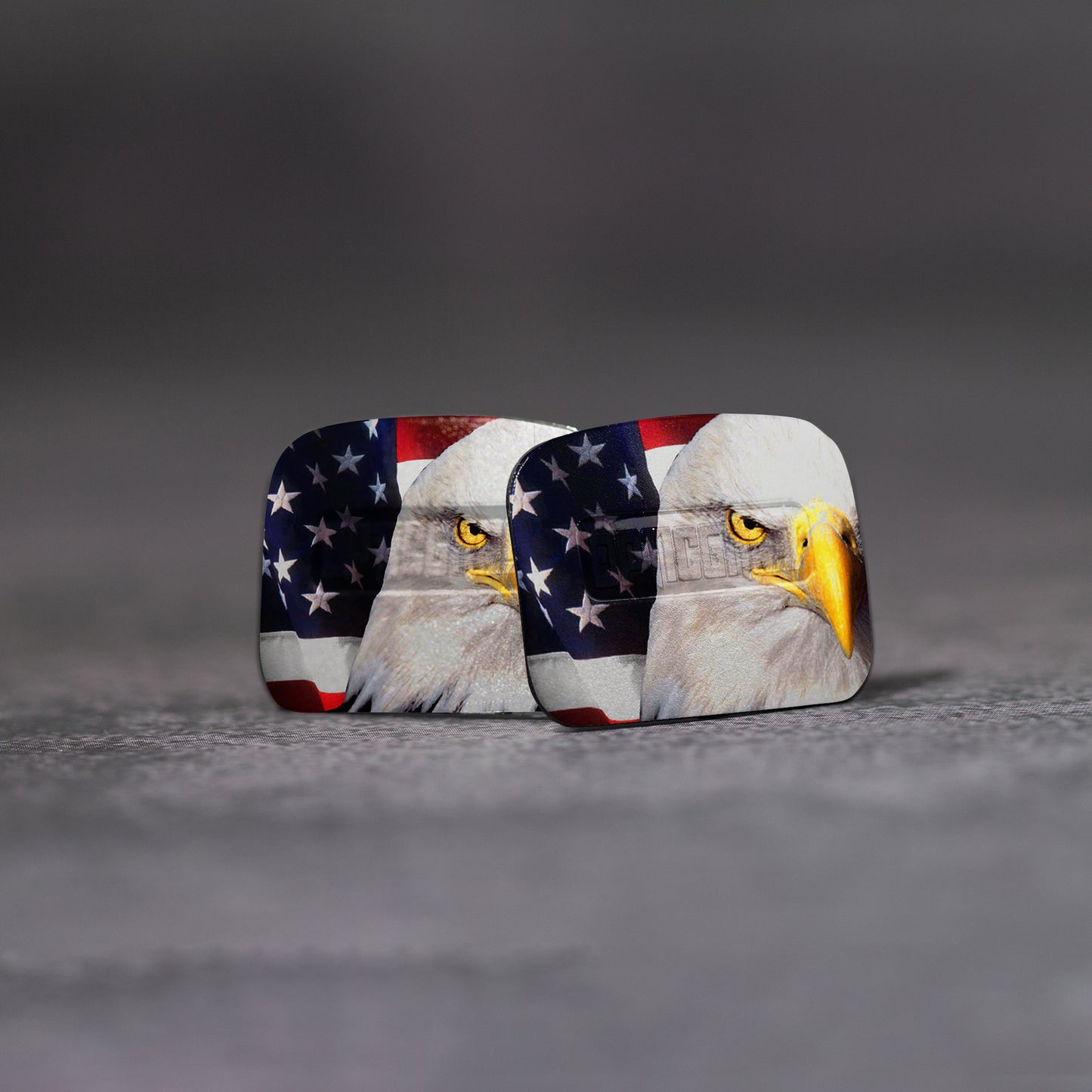 OpticGard Training Lens for Holosun® SCS Carry Bald Eagle with American Flag