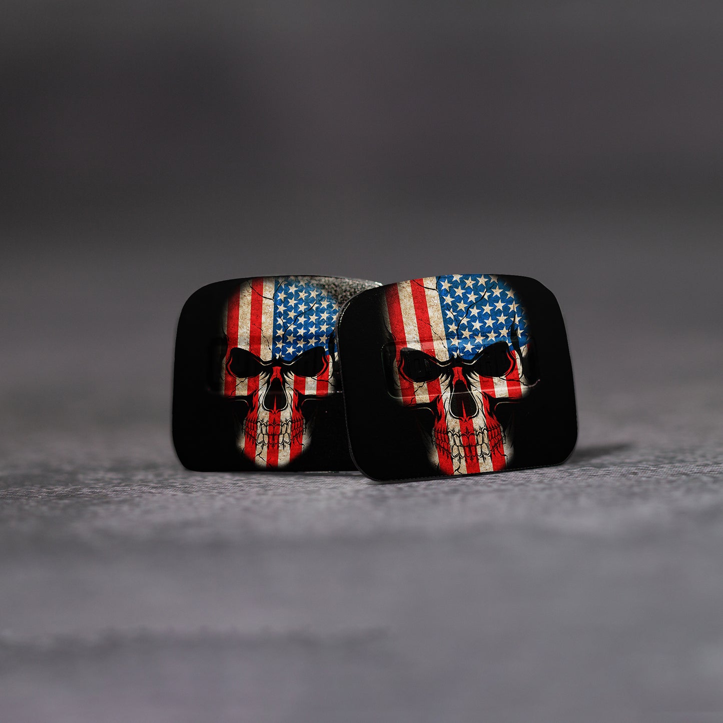 OpticGard Training Lens for Holosun® SCS Carry US Flag Skull Second Design